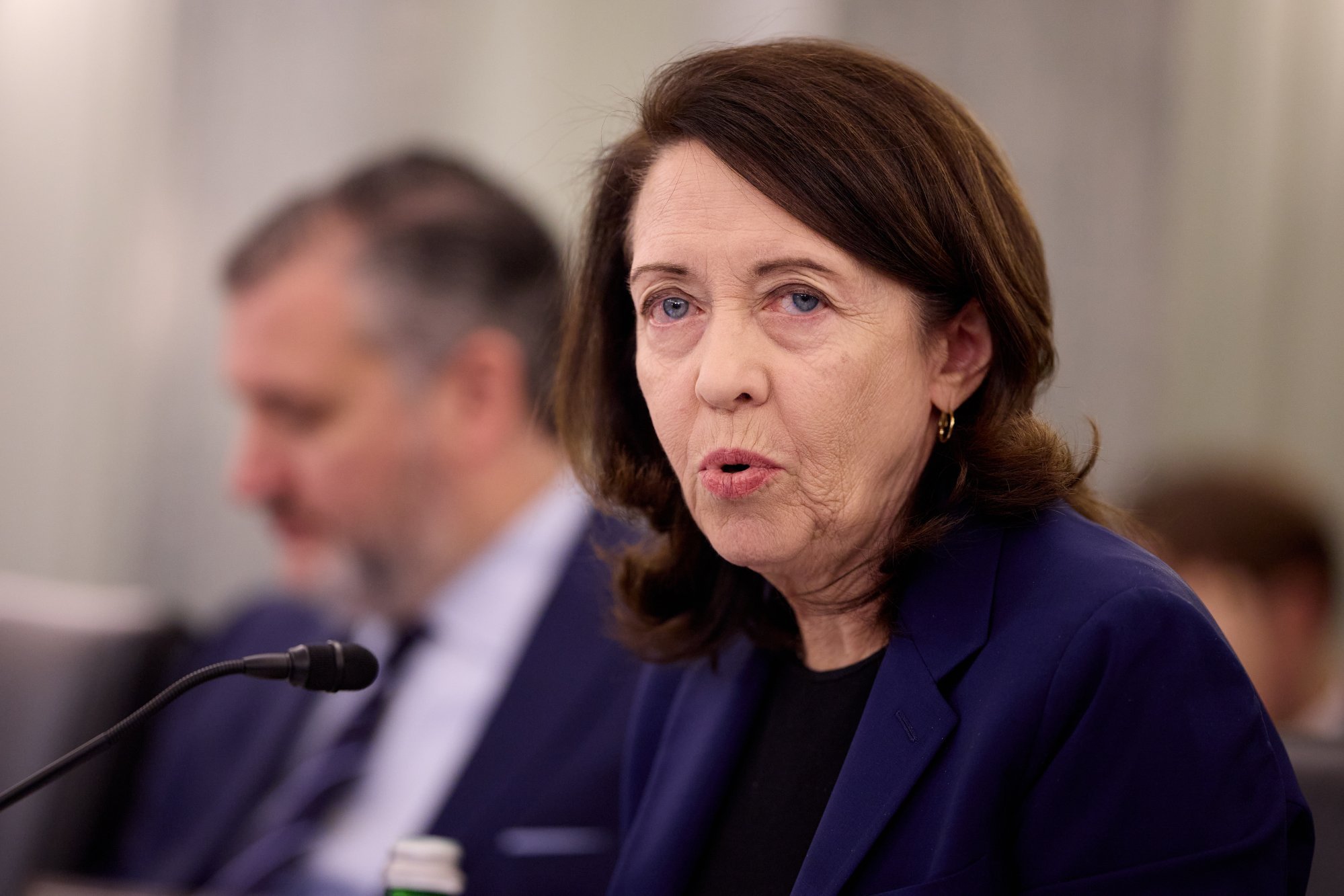 US Senator Maria Cantwell, Democrat of Washington, feared that the Spectrum Pipeline Act prioritised auction revenue over national security. Photo: EPA-EFE