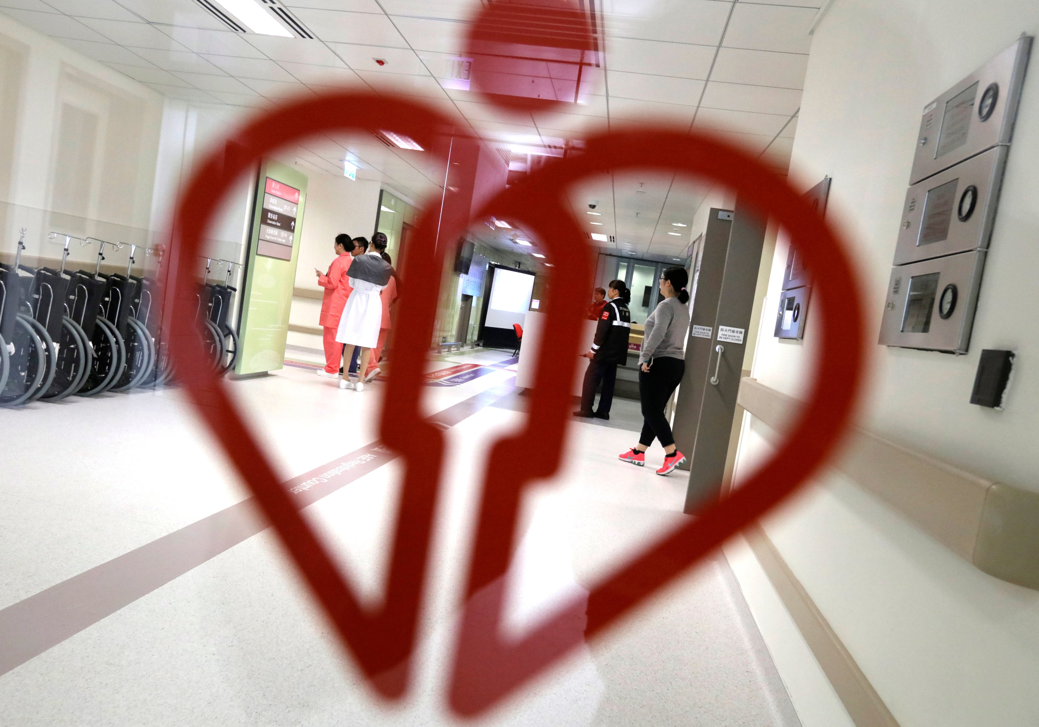 The accident and emergency department of Tin Shui Wai Hospital. The authority will use AI for drafting reports starting with six hospitals. Photo: Felix Wong