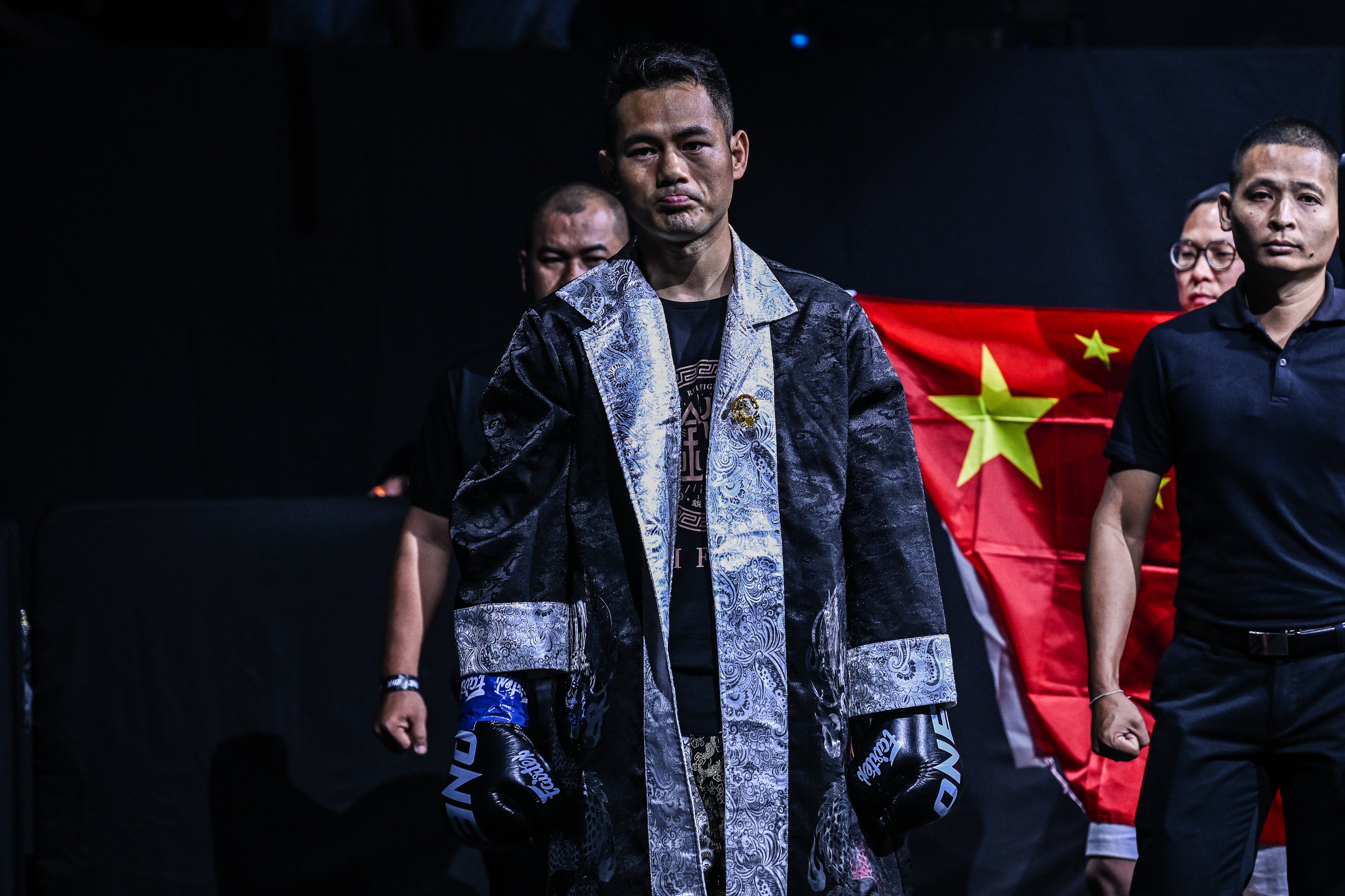 Chinese fighter Wei Rui is determined to teach Jonathan Haggerty a lesson. Photo: ONE Championship