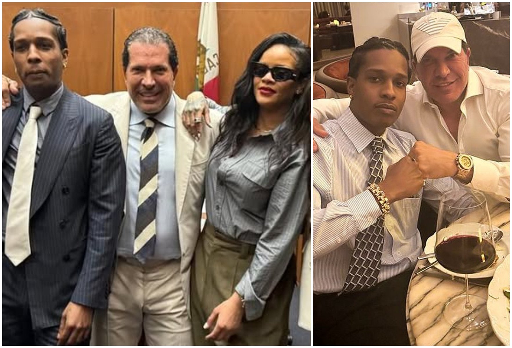 Joe Tacopina has repeatedly referred to client A$AP Rocky as his “dear friend” in Instagram posts – and just secured an acquittal for the rapper. Photos: @tacopinalaw/Instagram