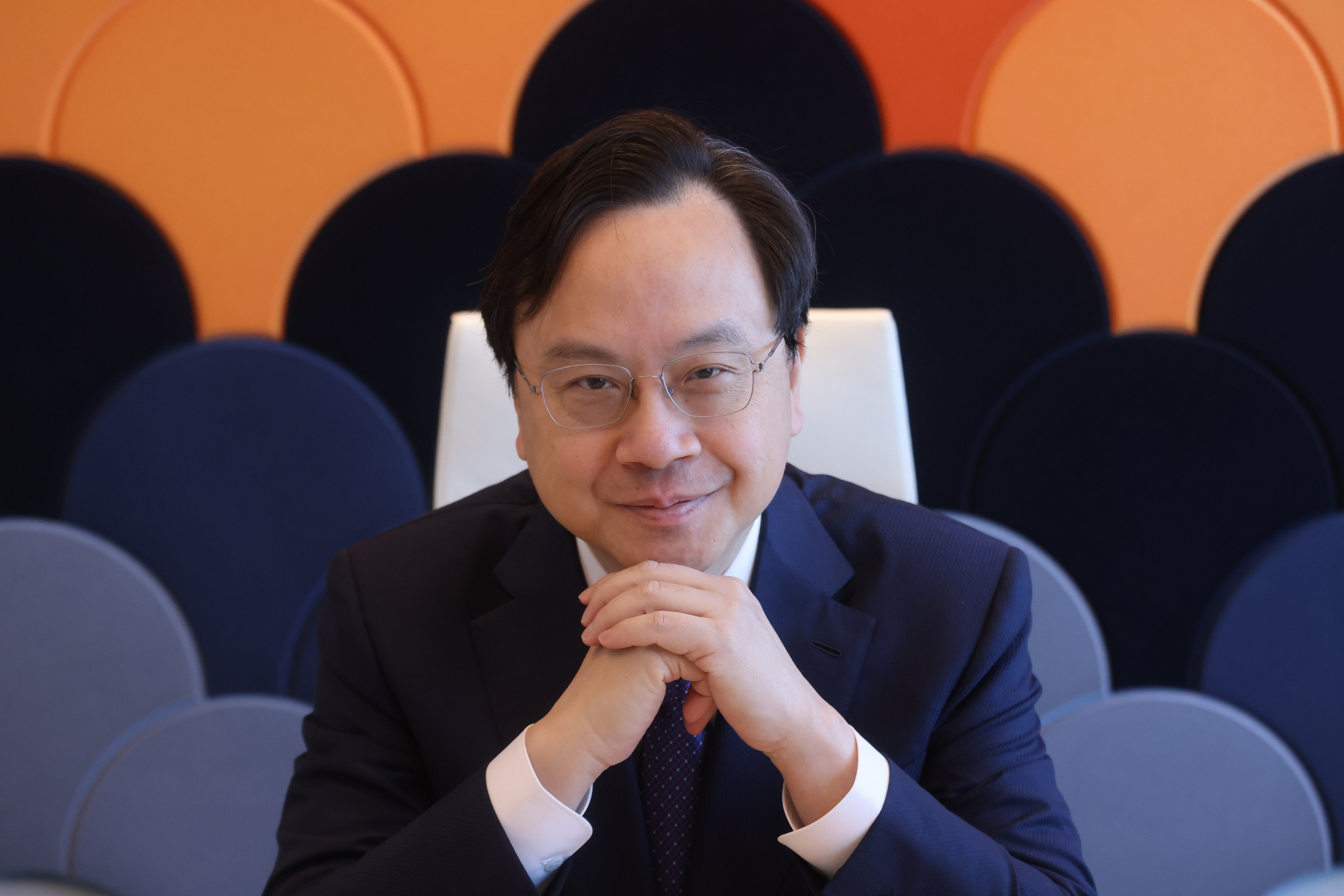 Professor Dennis Lo Yuk-ming, the founder of the Centre for Novostics at the Hong Kong Science and Technology Park on 7 January 2025. Photo: Jonathan Wong