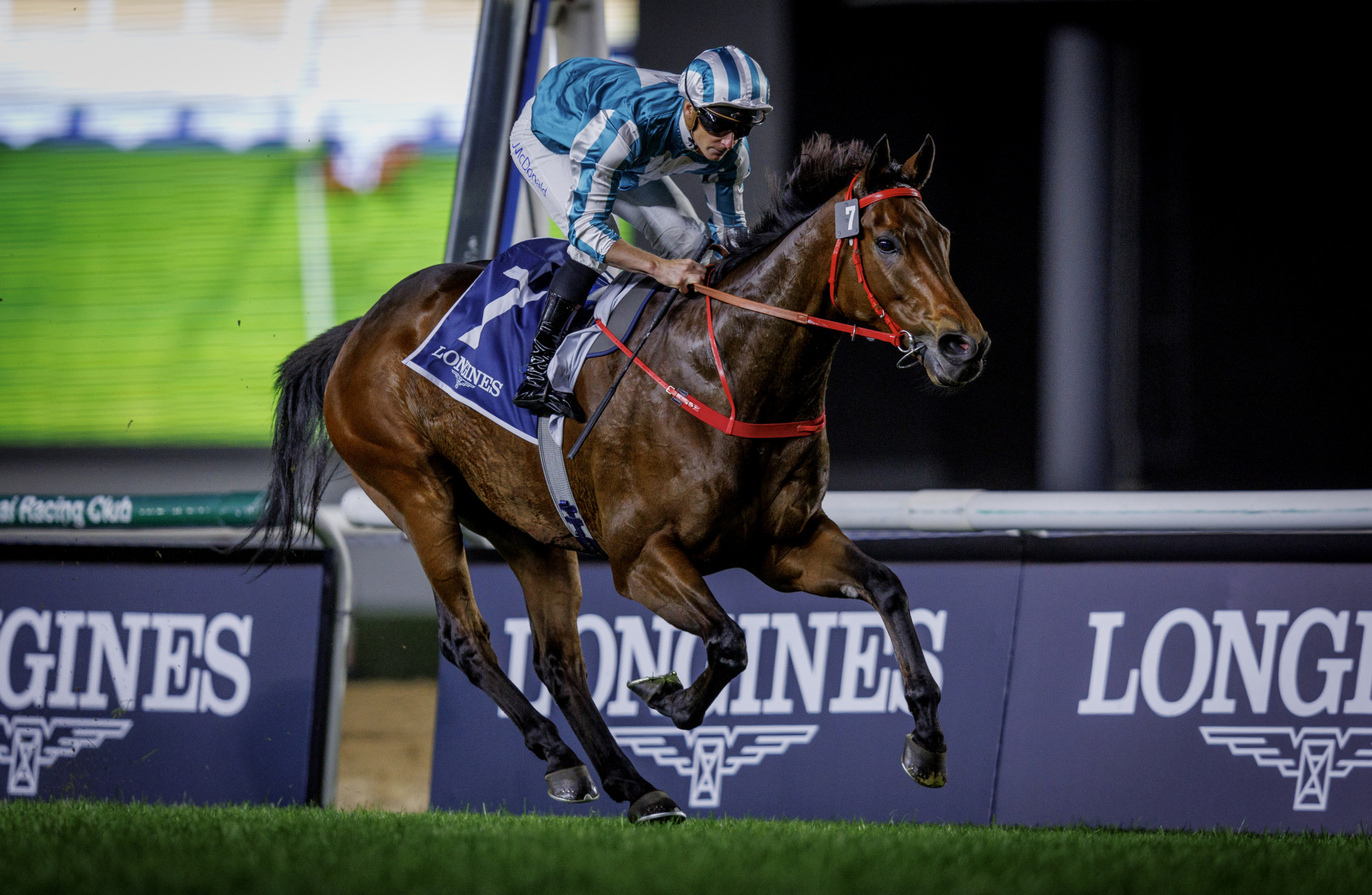 Romantic Warrior wins the Jebel Hatta in Dubai.