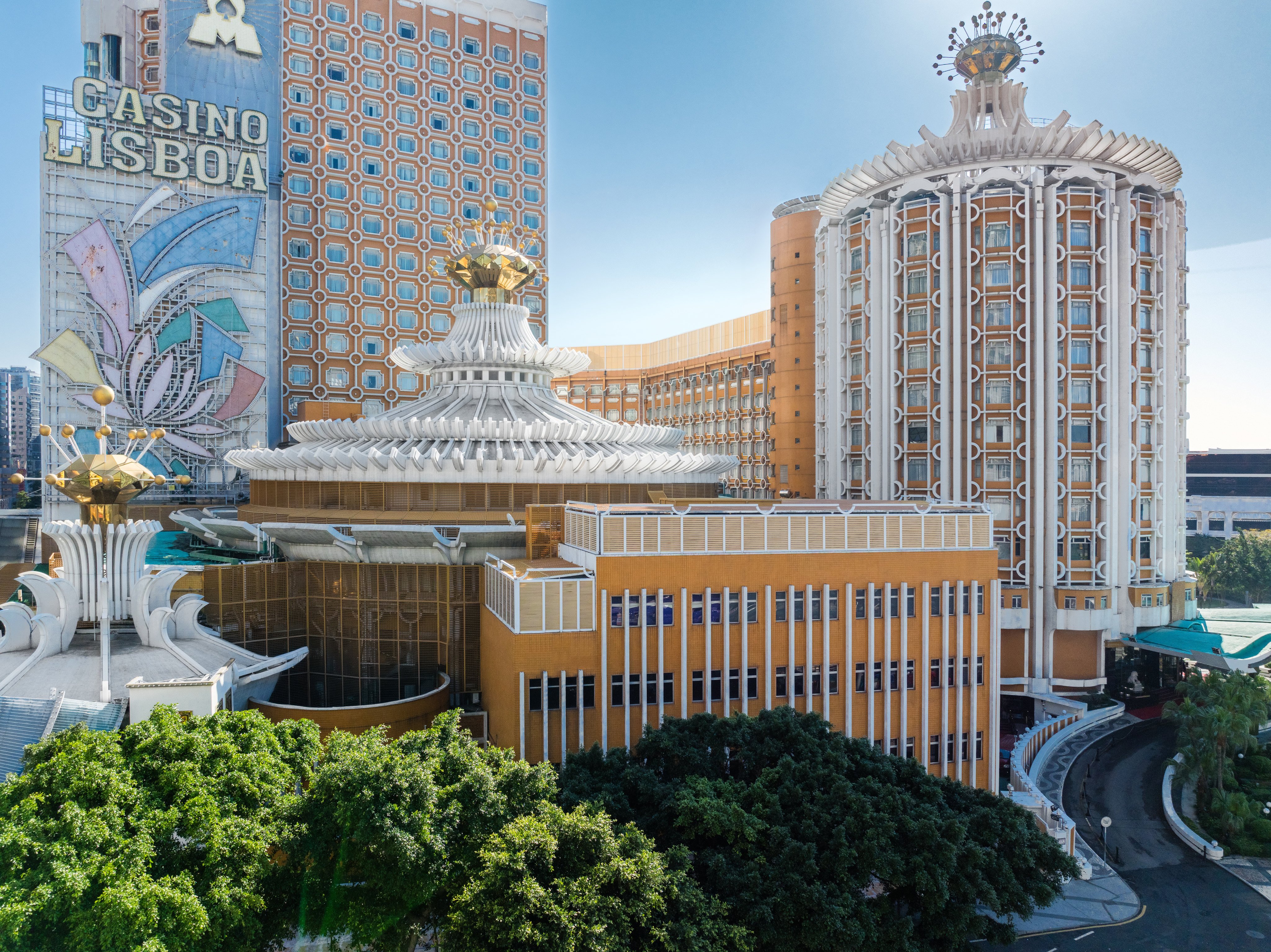 Hotel Lisboa, Macau. Photo: SJM Resorts