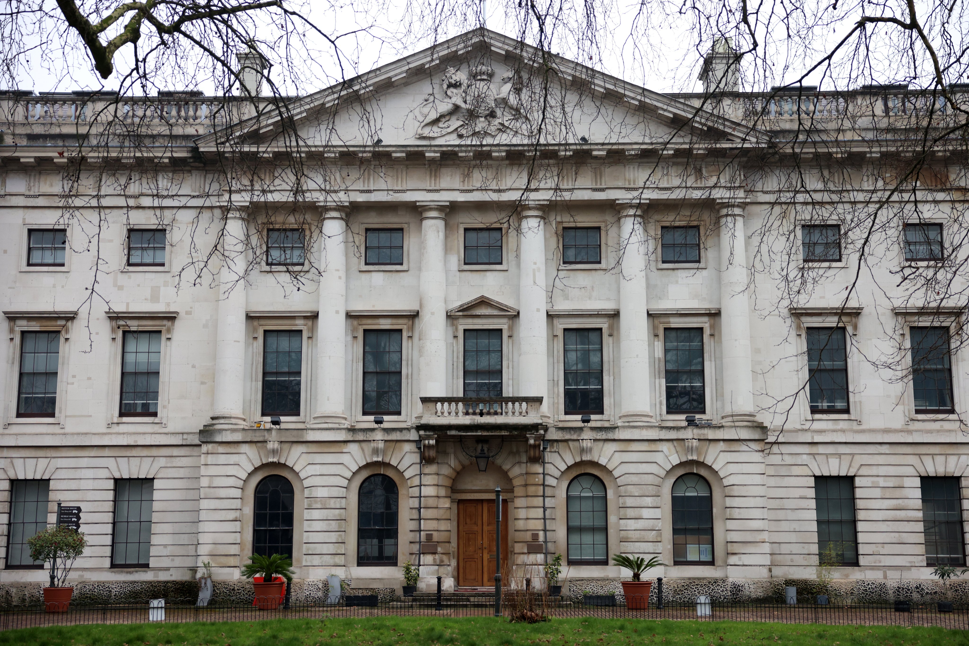 Royal Mint Court, the site of the proposed new Chinese embassy in London. Photo: EPA-EFE