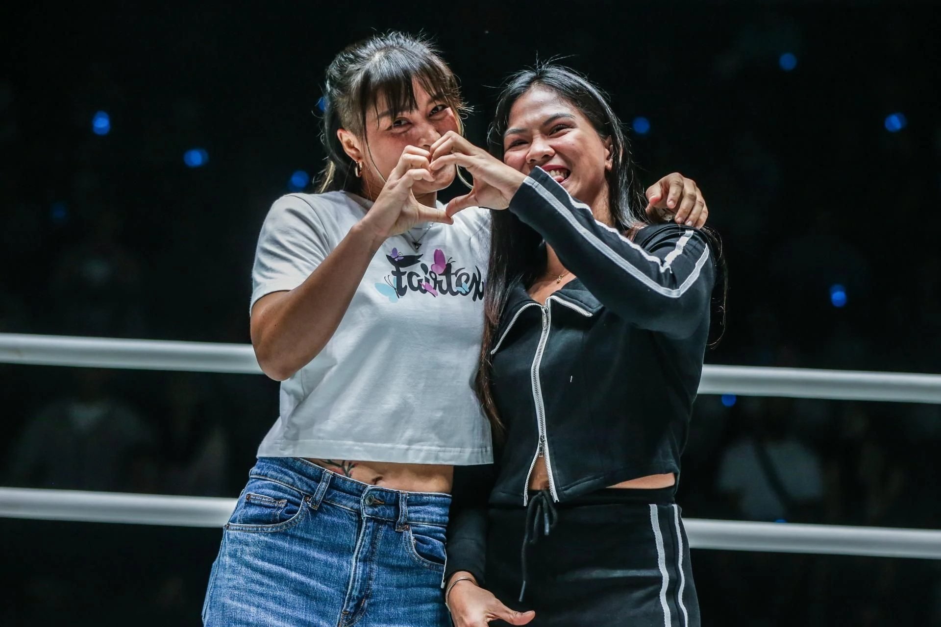 Denice Zamboanga (left) and Stamp Fairtex (right) are set for a mega fight at ONE 173 in Denver on August 1. Photo: ONE Championship