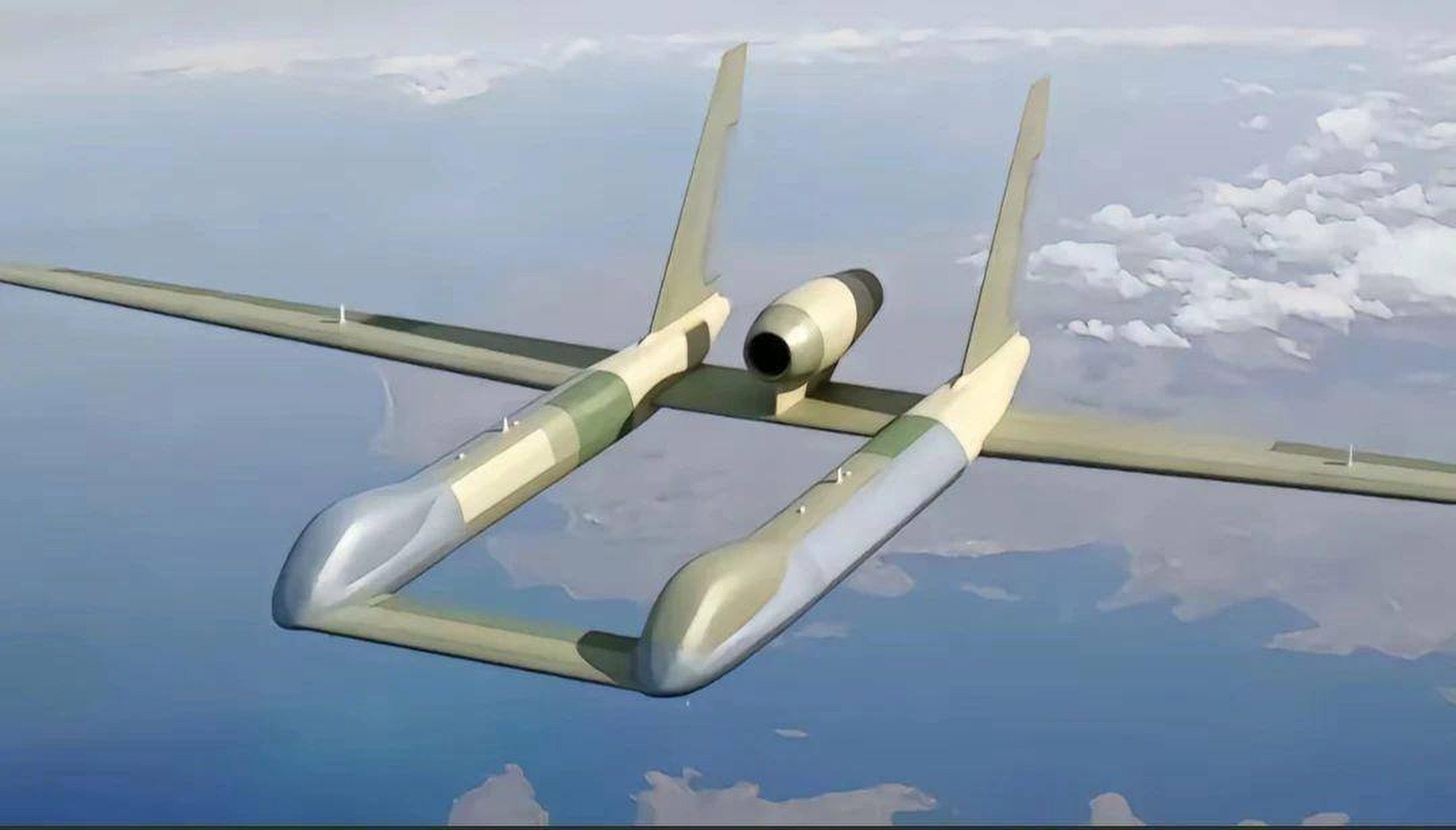 China’s  WZ-9 drone has a range of radars designed with stealth aircraft in mind. Photo: Handout