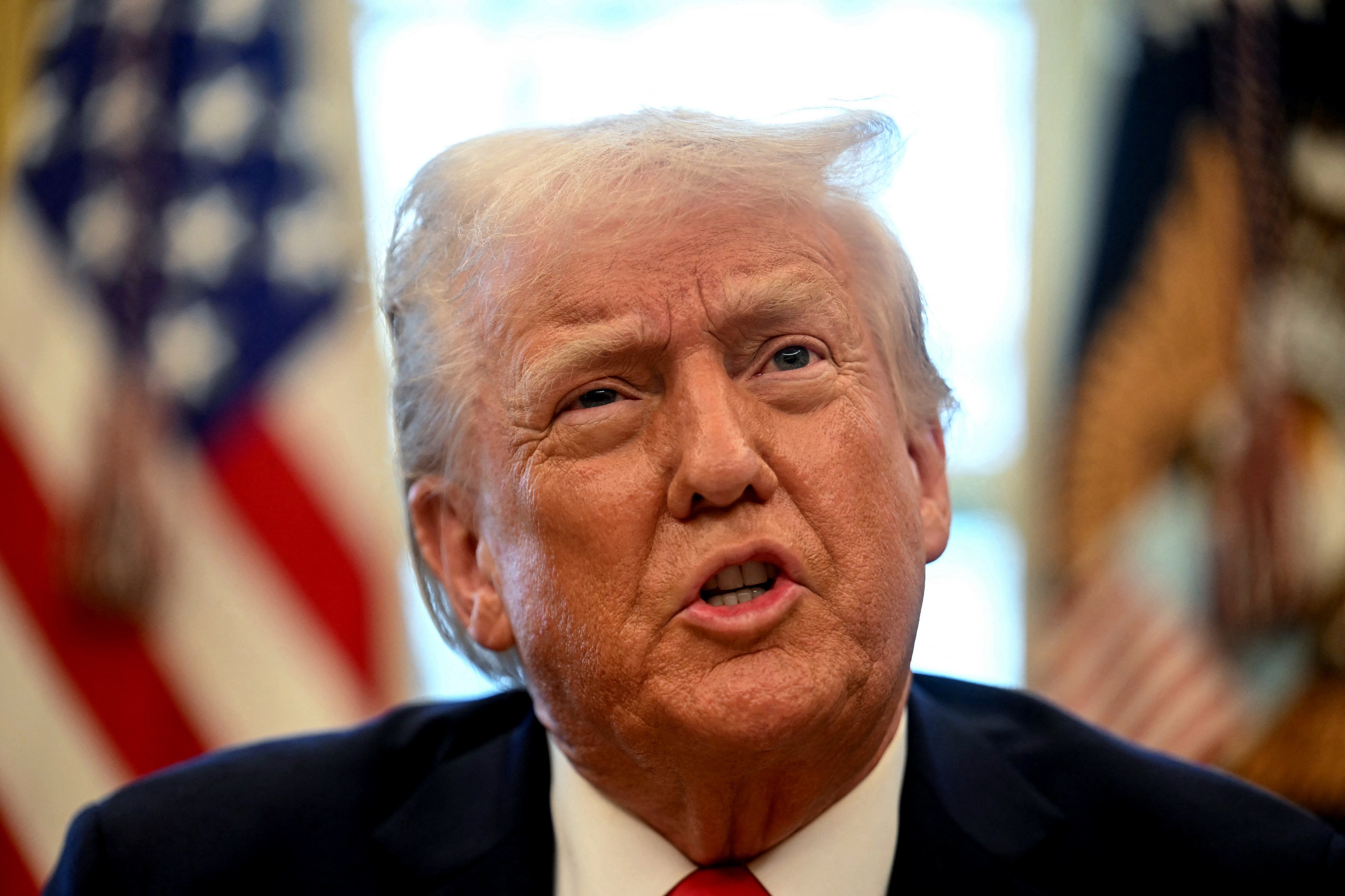 US President Donald Trump announced on Thursday that his administration would hike tariffs on Chinese imports by another 10 per cent from March 4. Photo: Getty Images