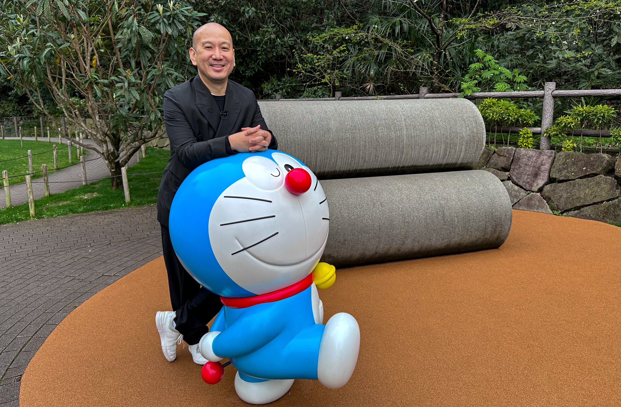 Lam Shu-kam at the Fujiko F. Fujio Museum in Kawasaki, Japan. Photo: Oscar Liu
