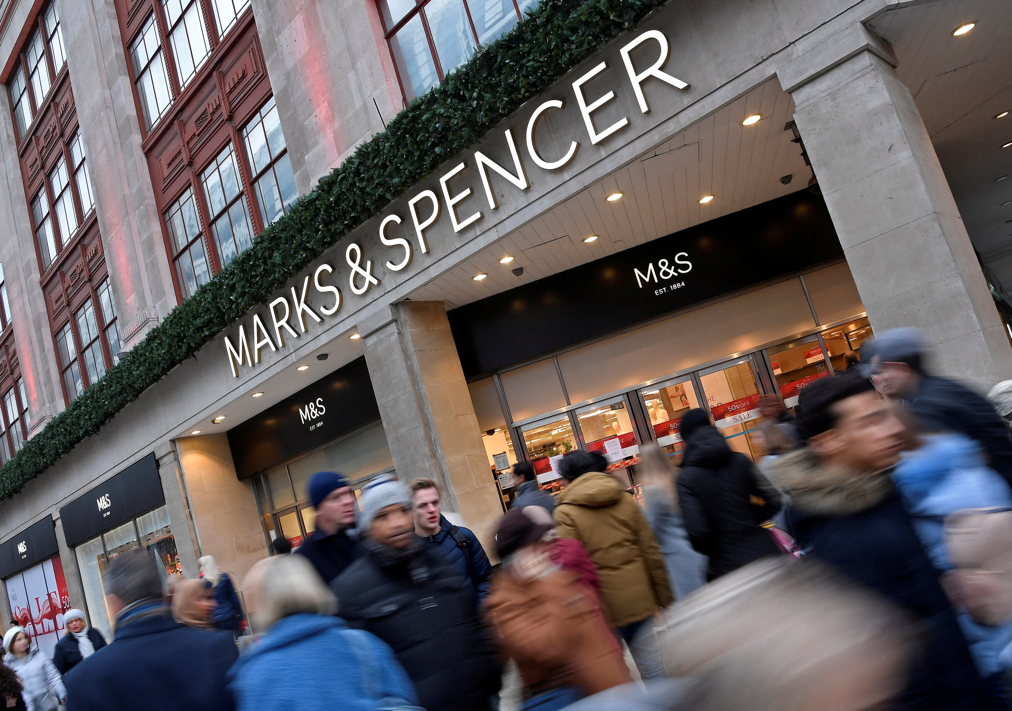 Pedestrians on Oxford Street in London. Mayor Sadiq Khan has revived a plan to make England’s No 1 shopping street traffic-free. Photo: Reuters