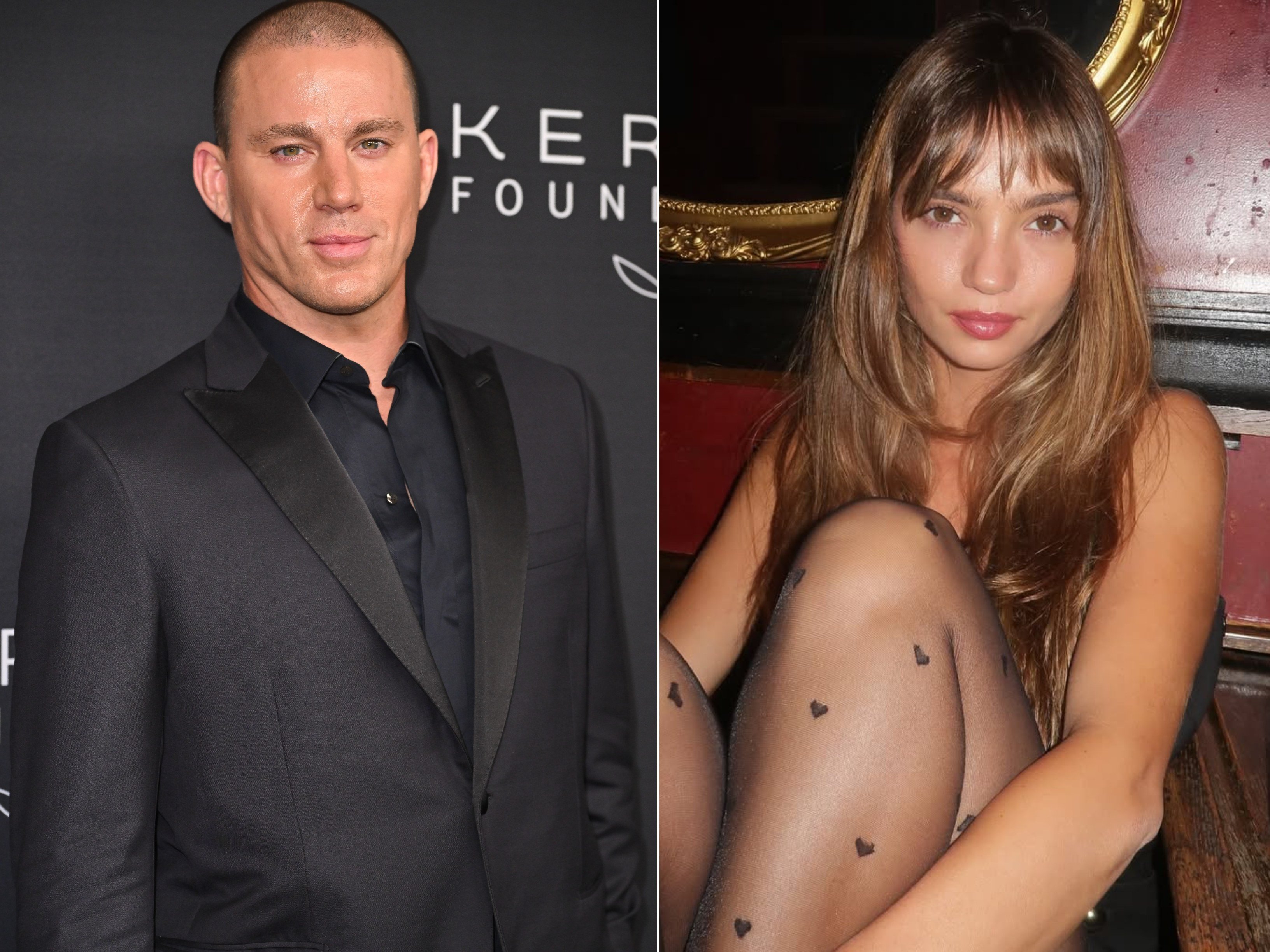 Meet Channing Tatum’s new squeeze, model Inka Williams. Photos: @inkawilliams/Instagram, Getty Images