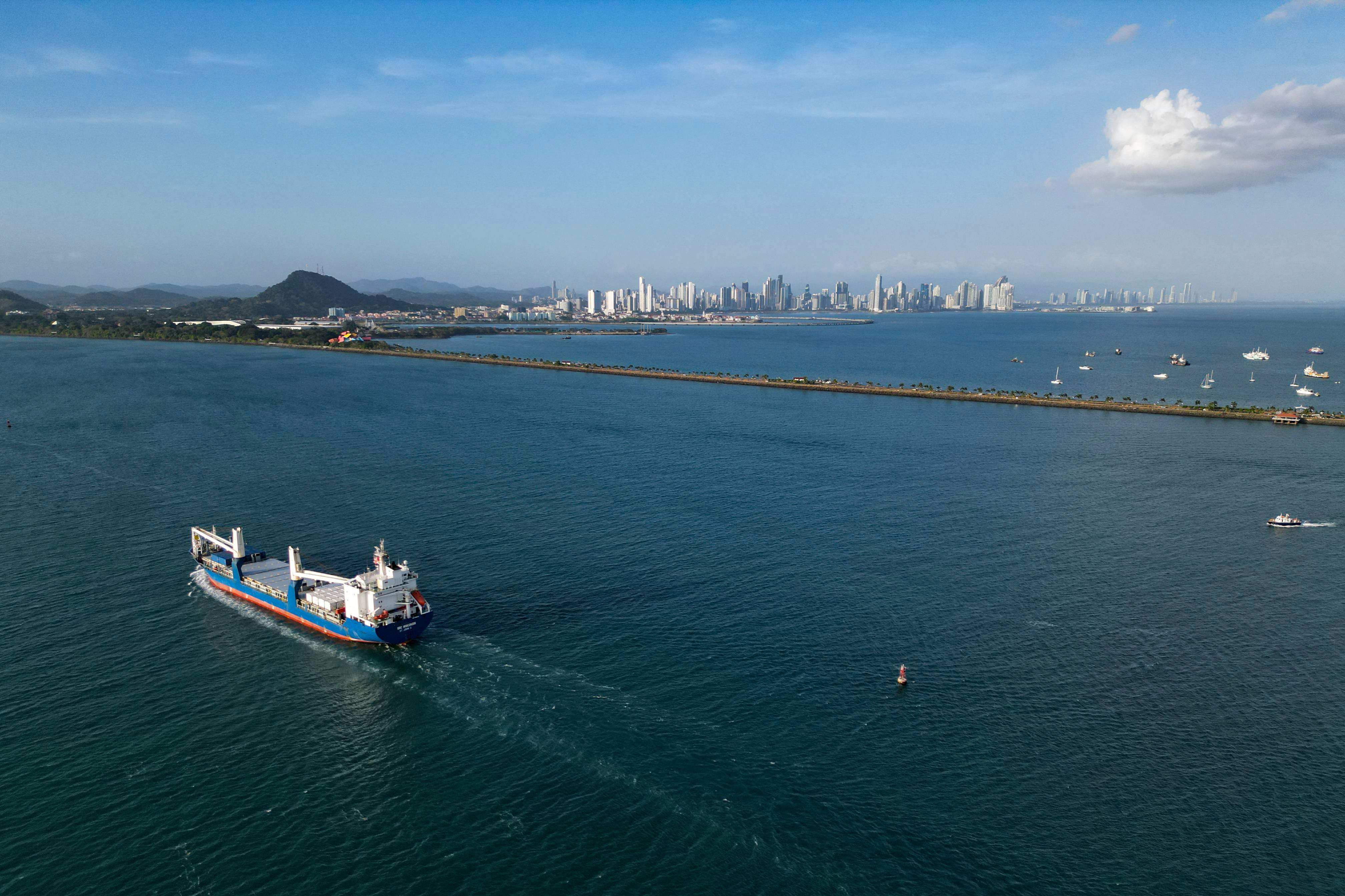 Washington has questioned whether China is involved in the management of the Panama Canal. Photo: AFP