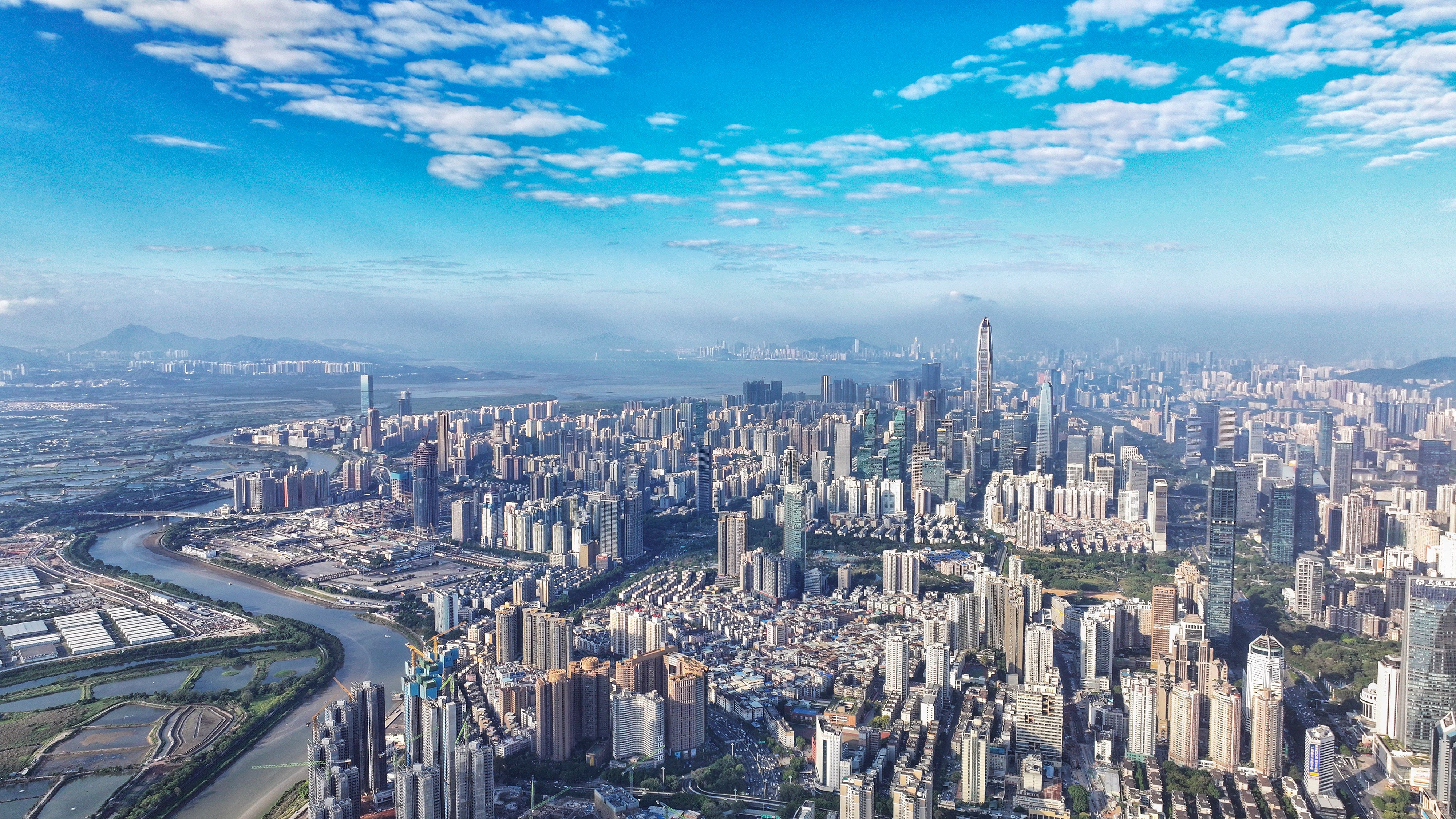 The economic output of Guangdong has ranked first in the country for 36 consecutive years. Photo: Xinhua