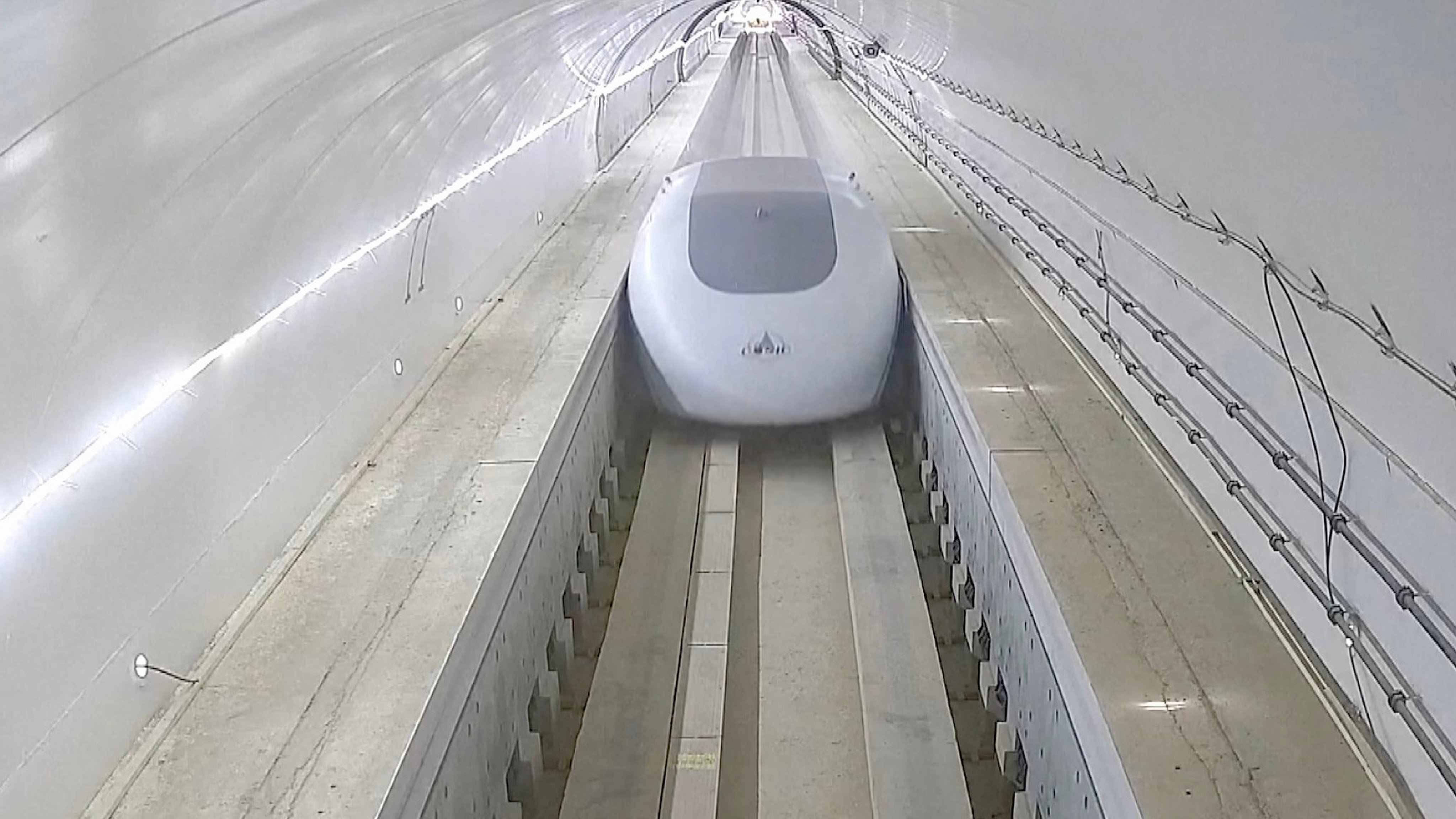 China has succeeded where Elon Musk failed with an ultra-high-speed low-vacuum pipeline maglev railway. Photo: CREC