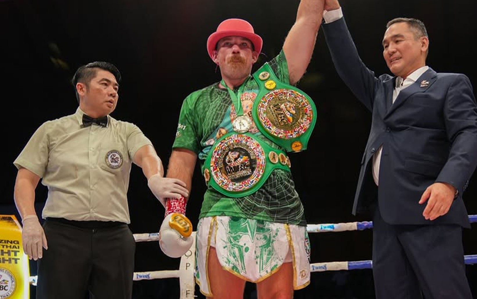 Lyndon Knowles has held the WBC Muay Thai heavyweight belt twice, but says he is now ready to relinquish it for a ONE Championship title. Photo: Handout