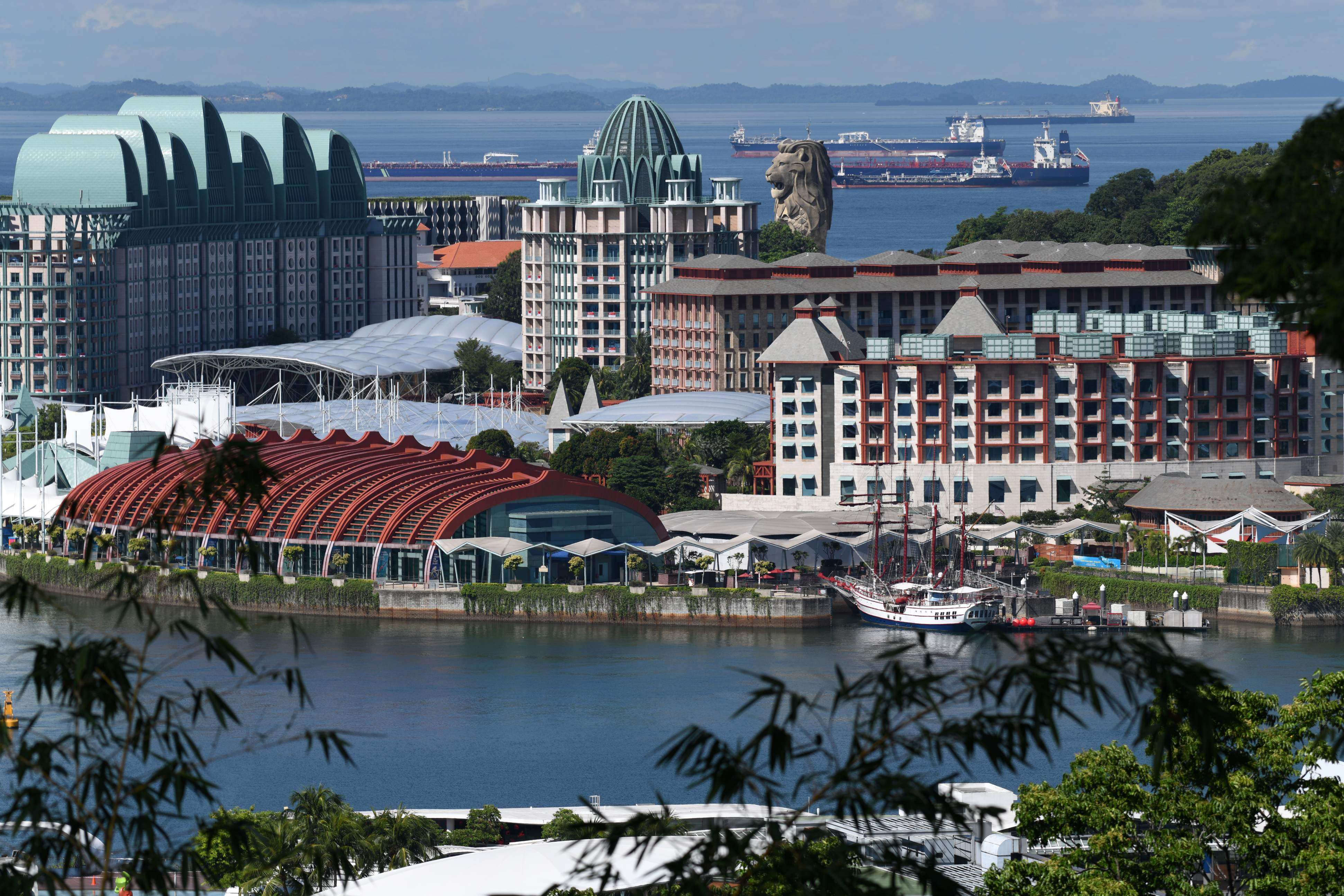 Resort World Sentosa in Singapore. Photo: AFP