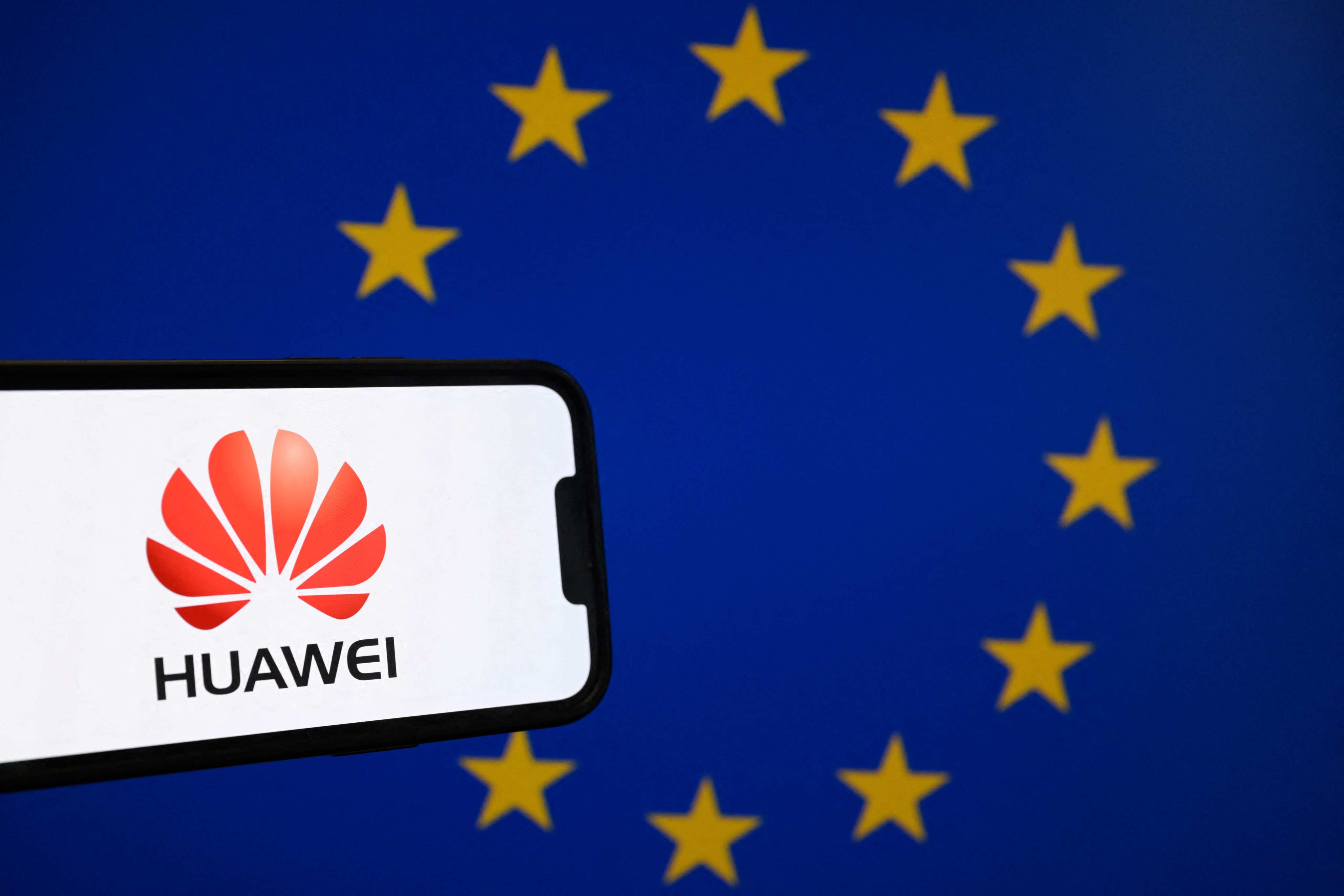 Belgian newspaper Le Soir and investigative website Follow the Money said the probe was linked to Chinese tech giant Huawei and its activities in Brussels since 2021. Photo: AFP