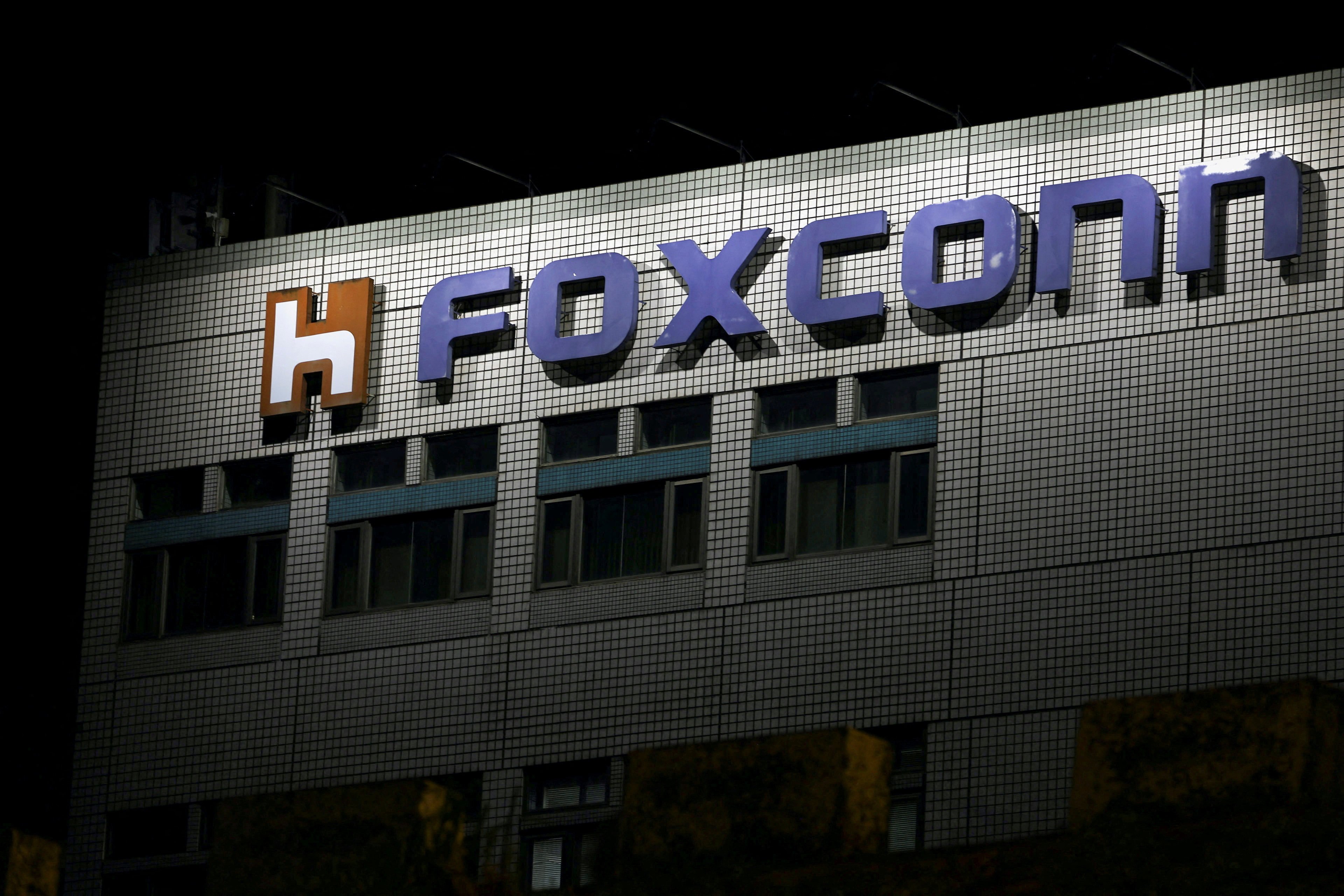 A Foxconn building in Taipei. Photo: Reuters