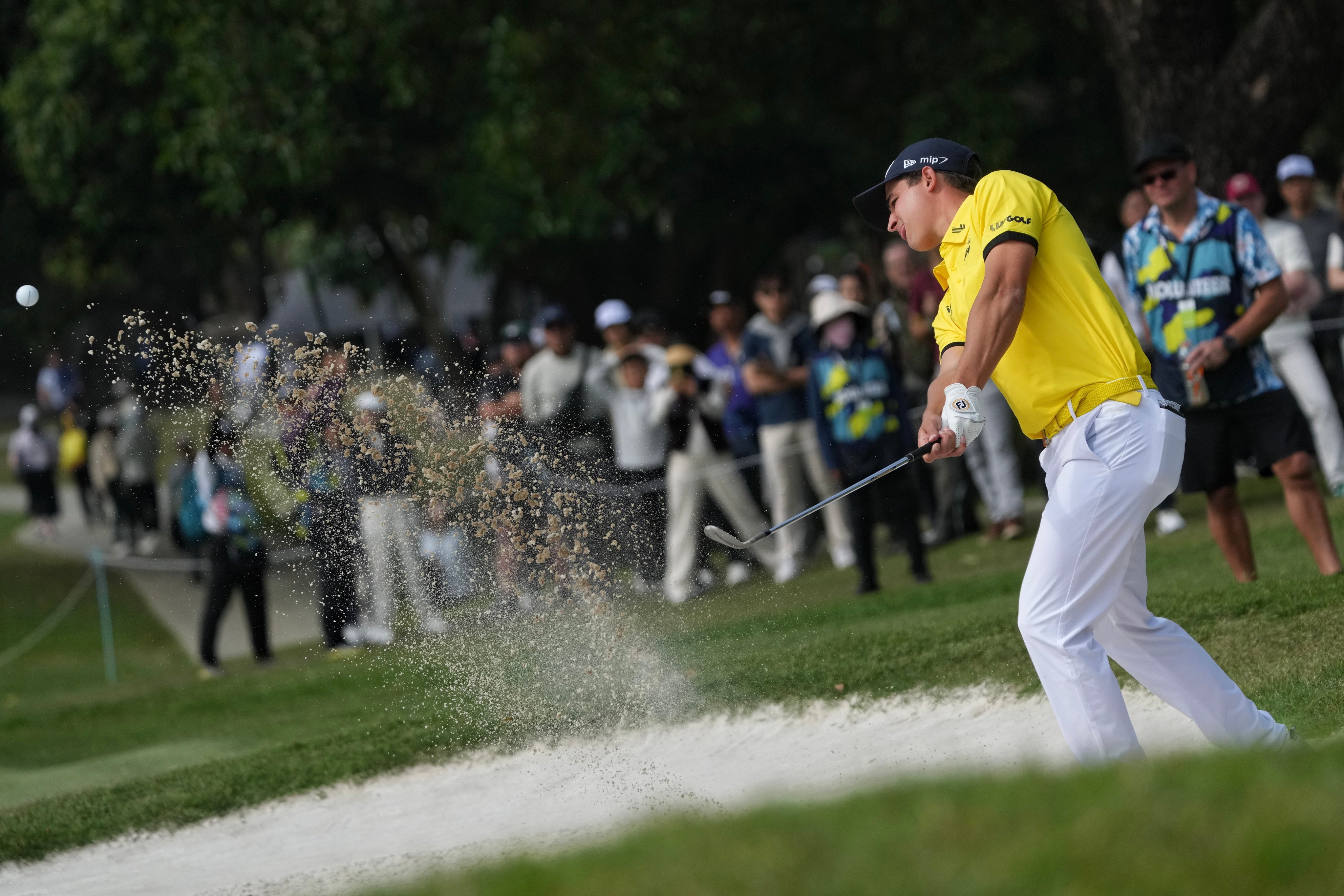 Spectators watch Luis Masaveu in action during the second round game of LIV Golf Hong Kong 2025 held at Hong Kong Golf Club on March 8. The event showed how Hong Kong can be a top sports hub. Photo: Elson Li