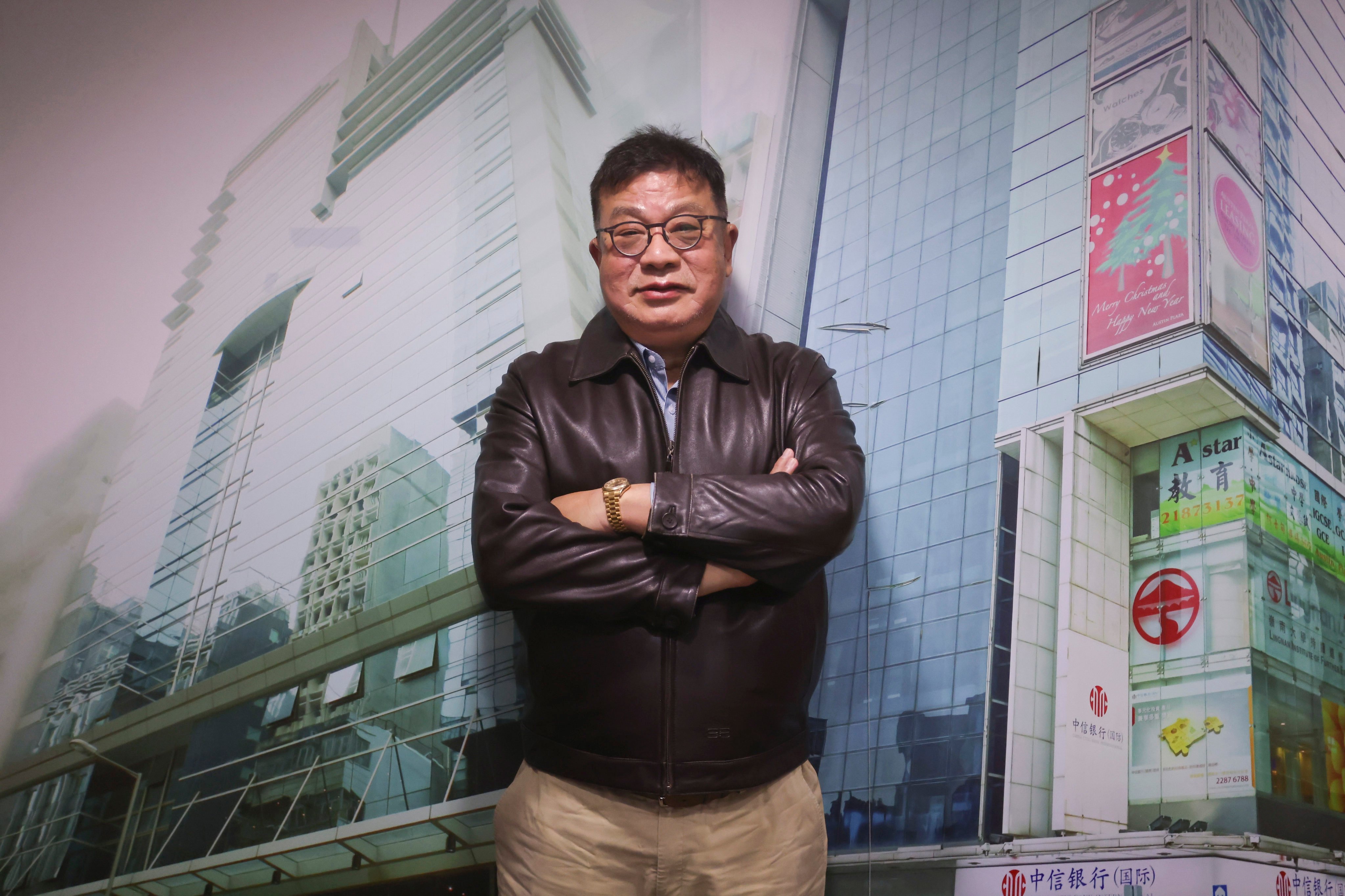 Gale Well Group vice-chairman and CEO Jacinto Tong Man-leung, pictured at his office in Wan Chai on February 25, 2025. Photo: Jonathan Wong