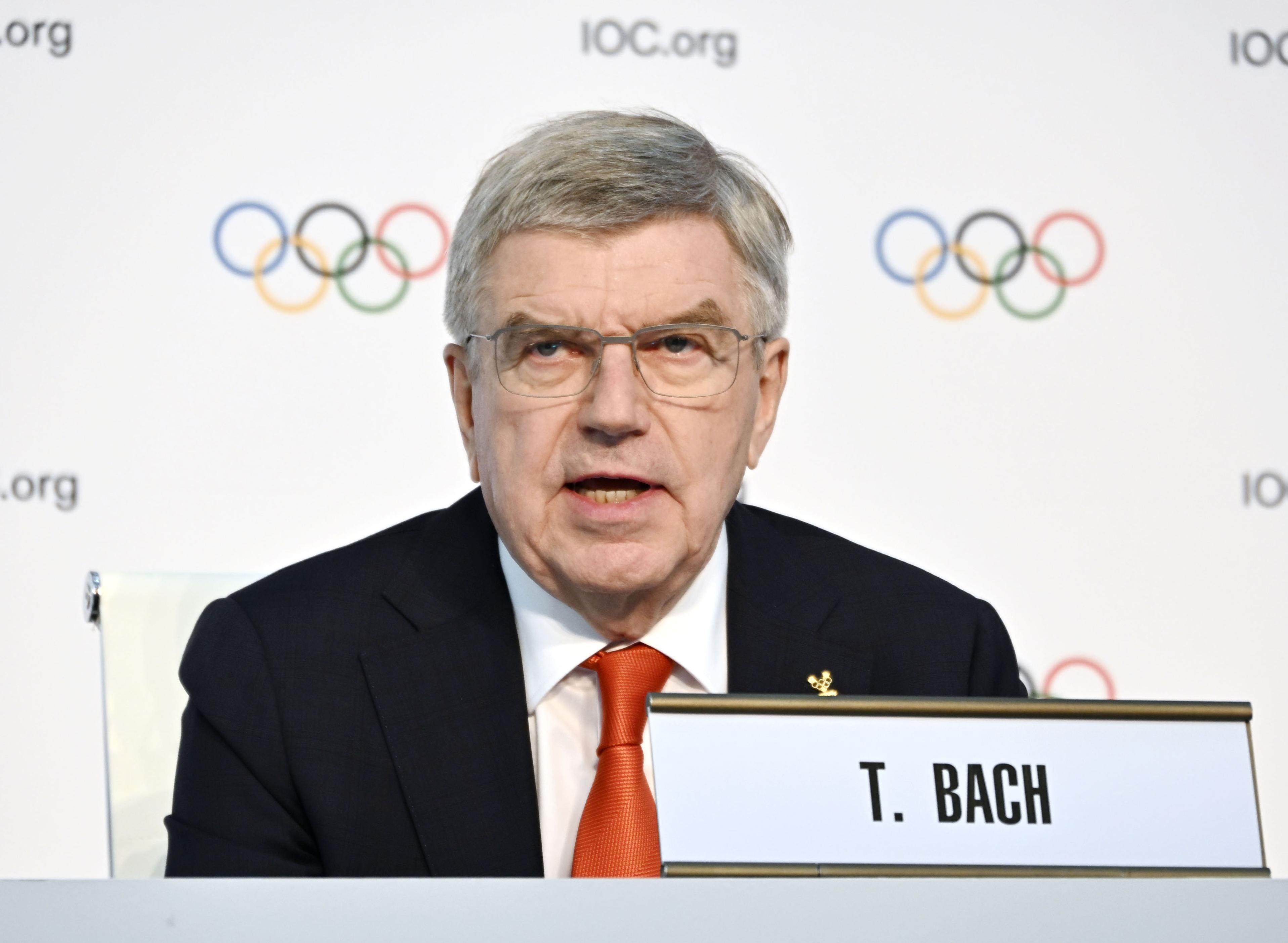 Thomas Bach’s stormy 12-year tenure as IOC president comes to an end on Thursday. Photo: Kyodo