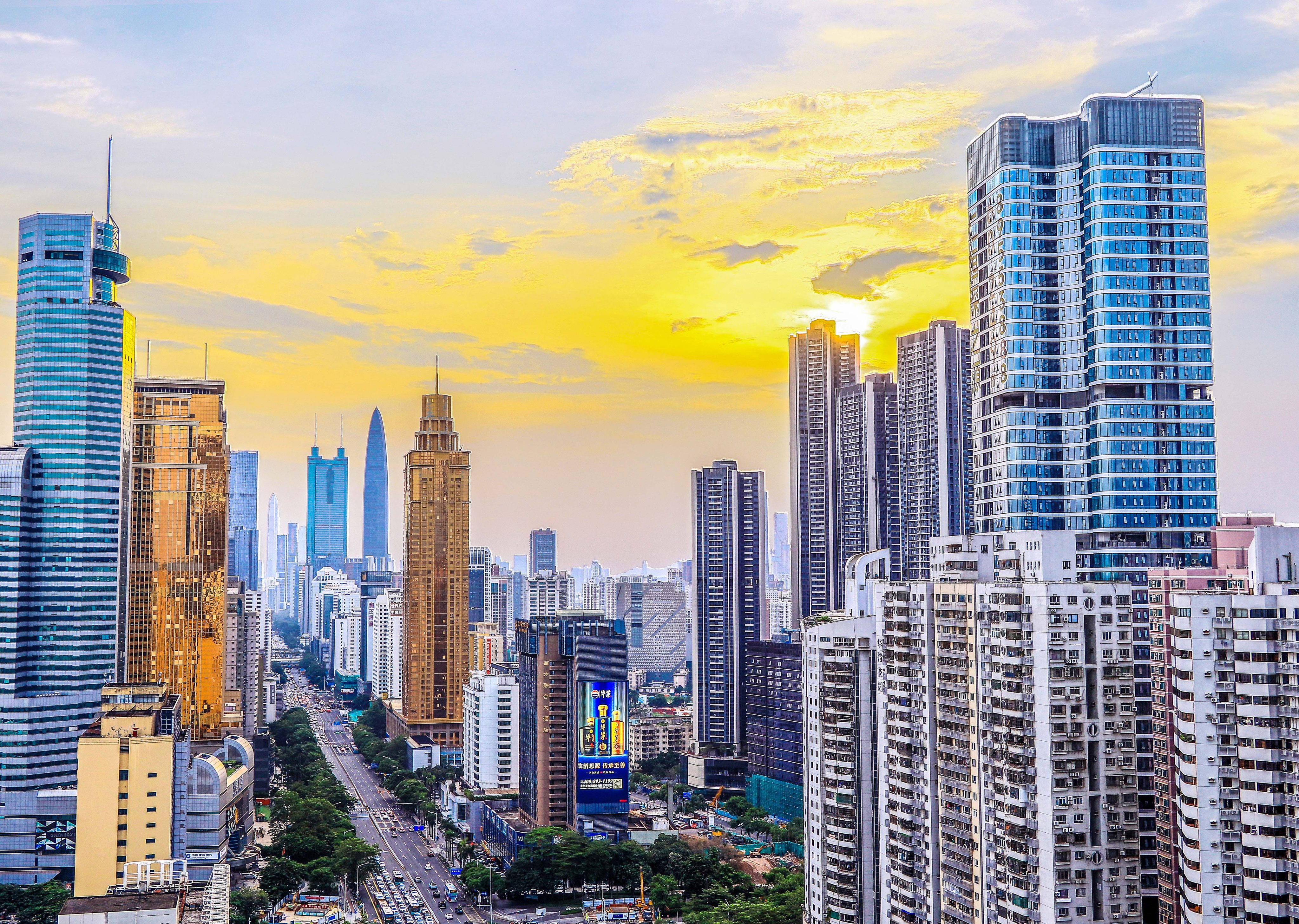 Shenzhen is one of China’s largest cities and a key tech and trading hub. Photo: Getty Images