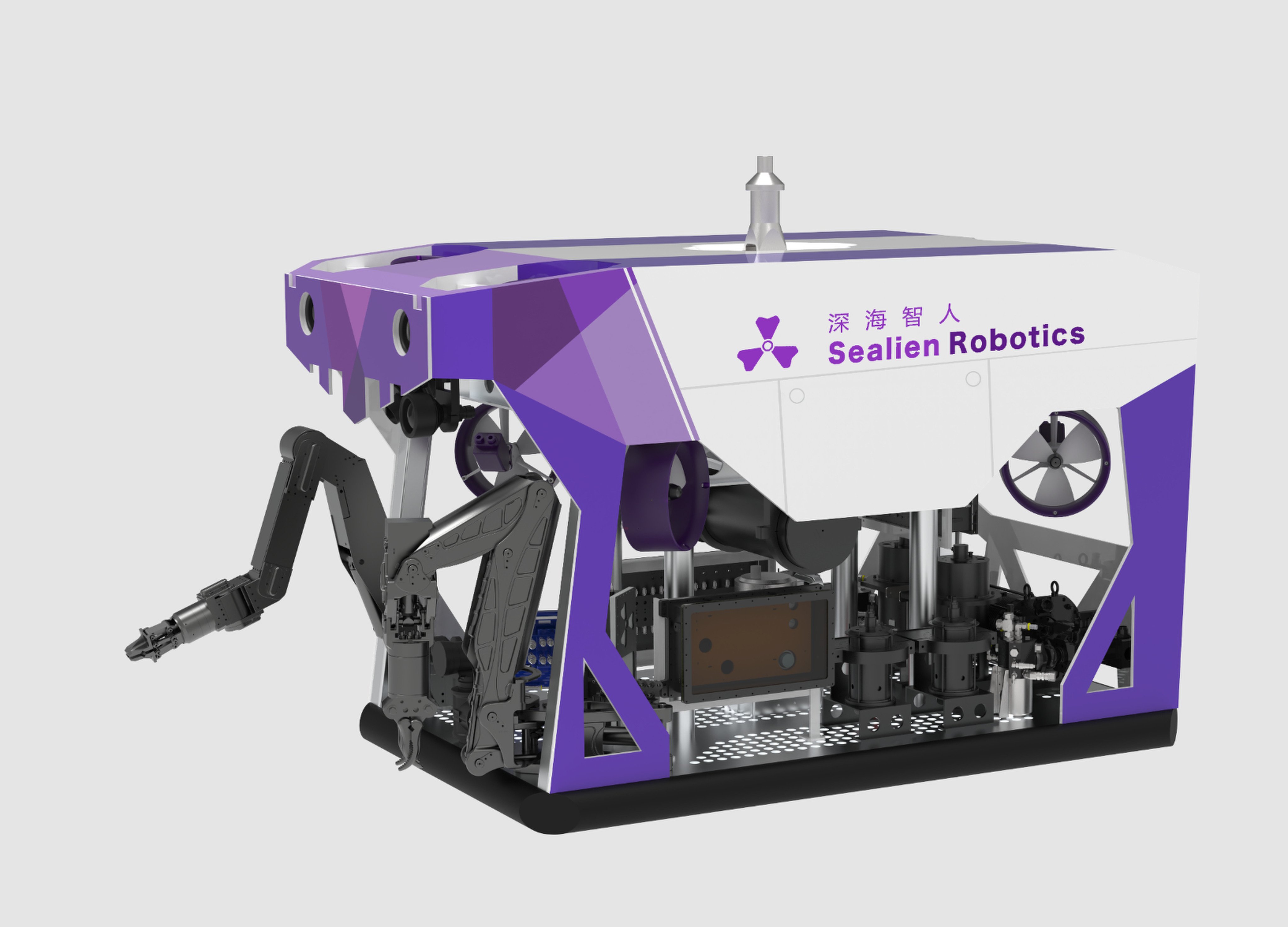 Sealien Robotics makes machines that descend thousands of metres into the abyss, such as cable inspectors, pipeline guardians, and offshore energy assistants. Photo: Sealien Robotics