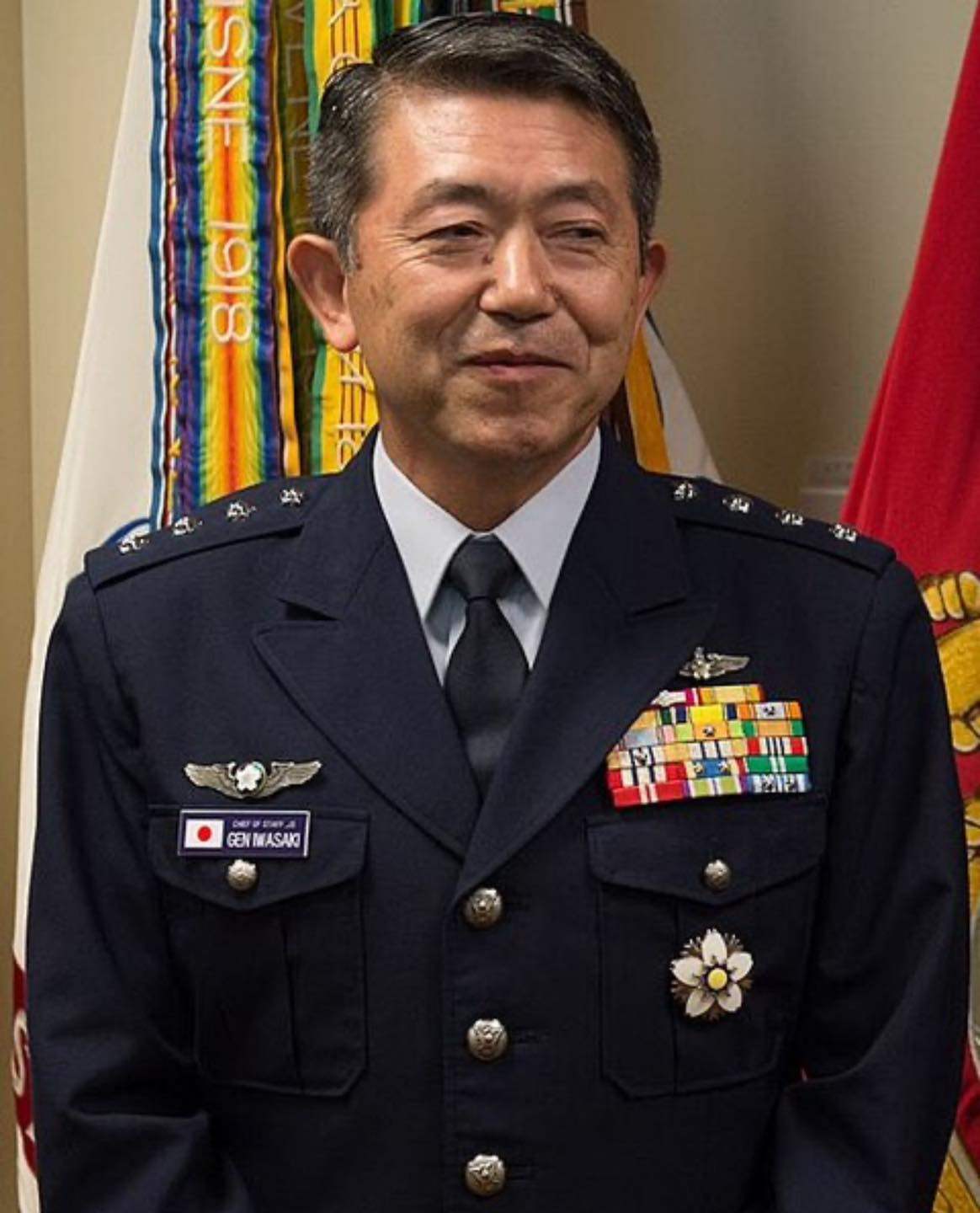 Retired Japanese air force general Shigeru Iwasaki is an unpaid adviser to the Taiwanese government. Photo: Handout