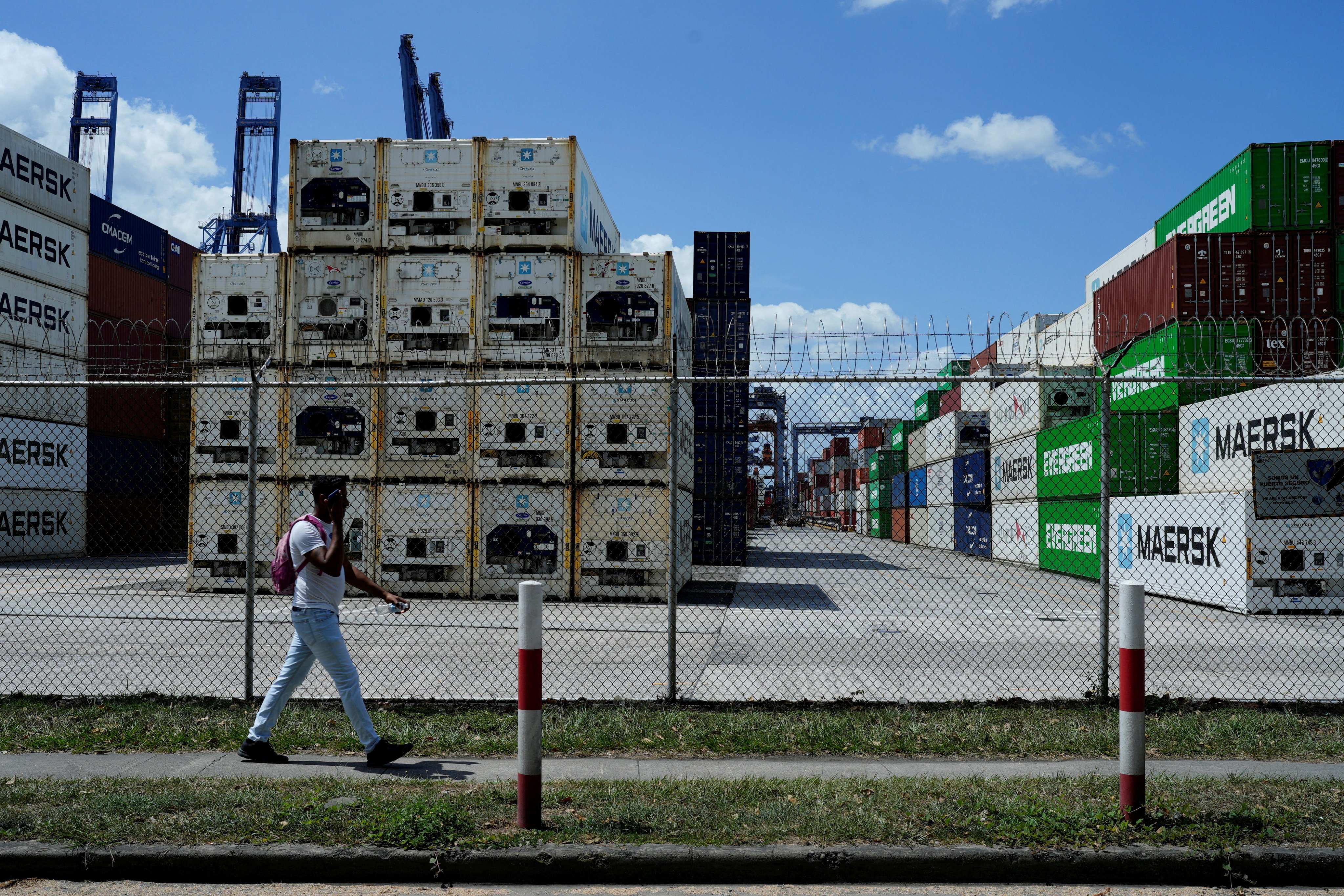 The Balboa port at the Panama Canal. Photo: Reuters