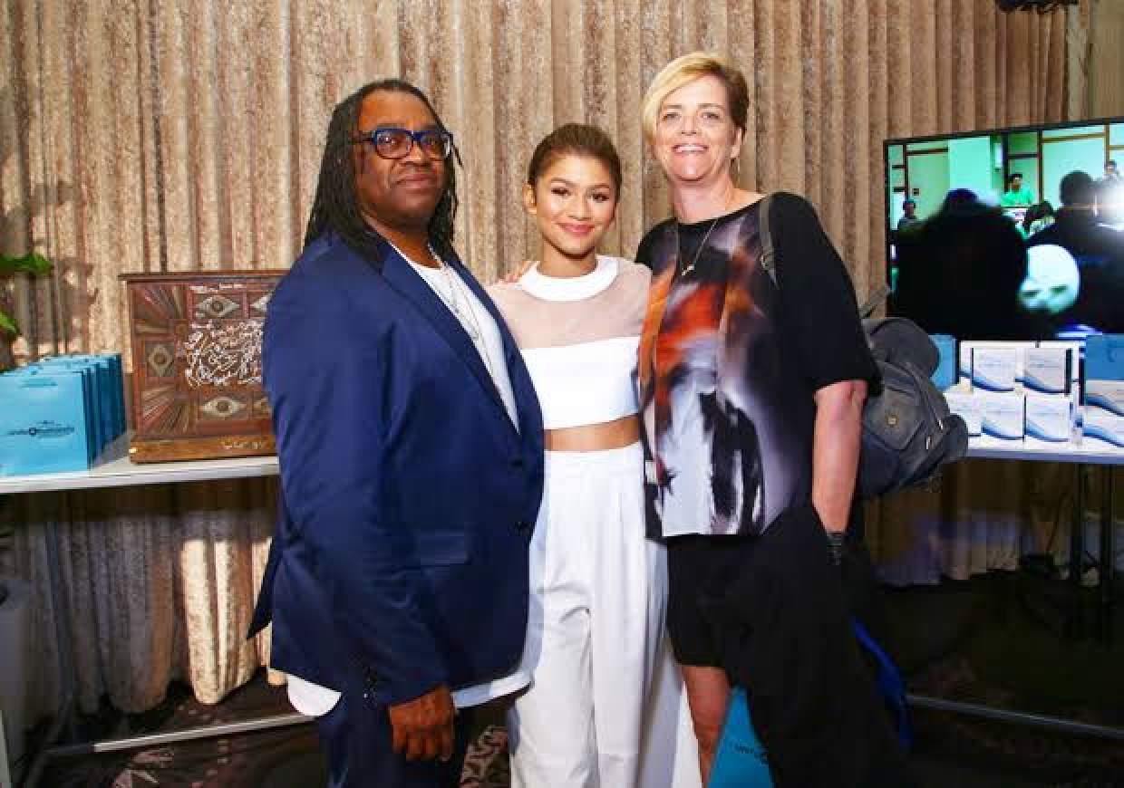 Who is Zendaya's half-sister, Latonja Coleman – who claims she is the  'black sheep' of the family? She says Tom Holland is 'down to earth' but  her grandkids 'think she's just from, image size:1240x870