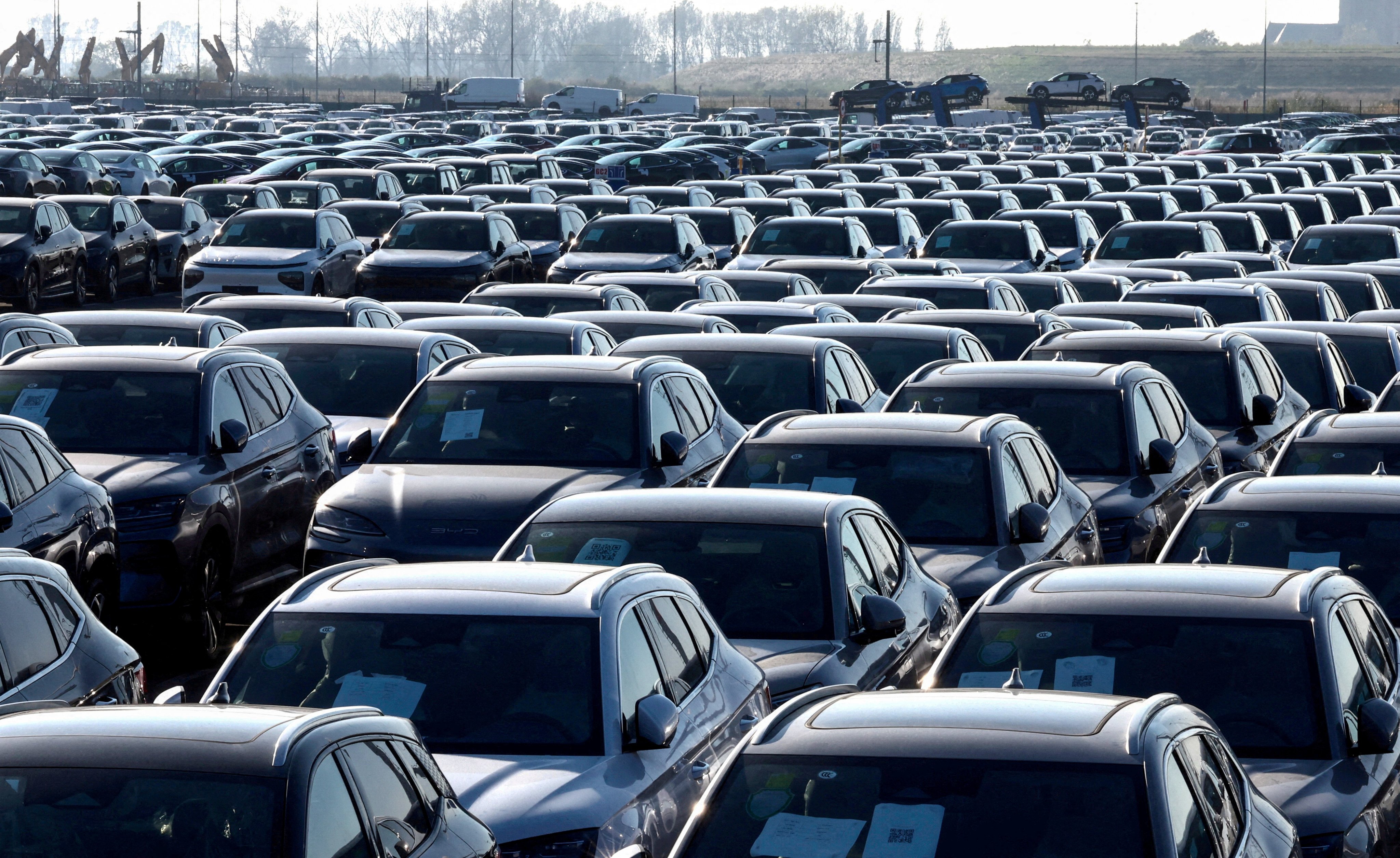 The EU remains the top buyer of Chinese EVs, purchasing nearly 30 per cent of China’s outbound shipments last year. Photo: Reuters