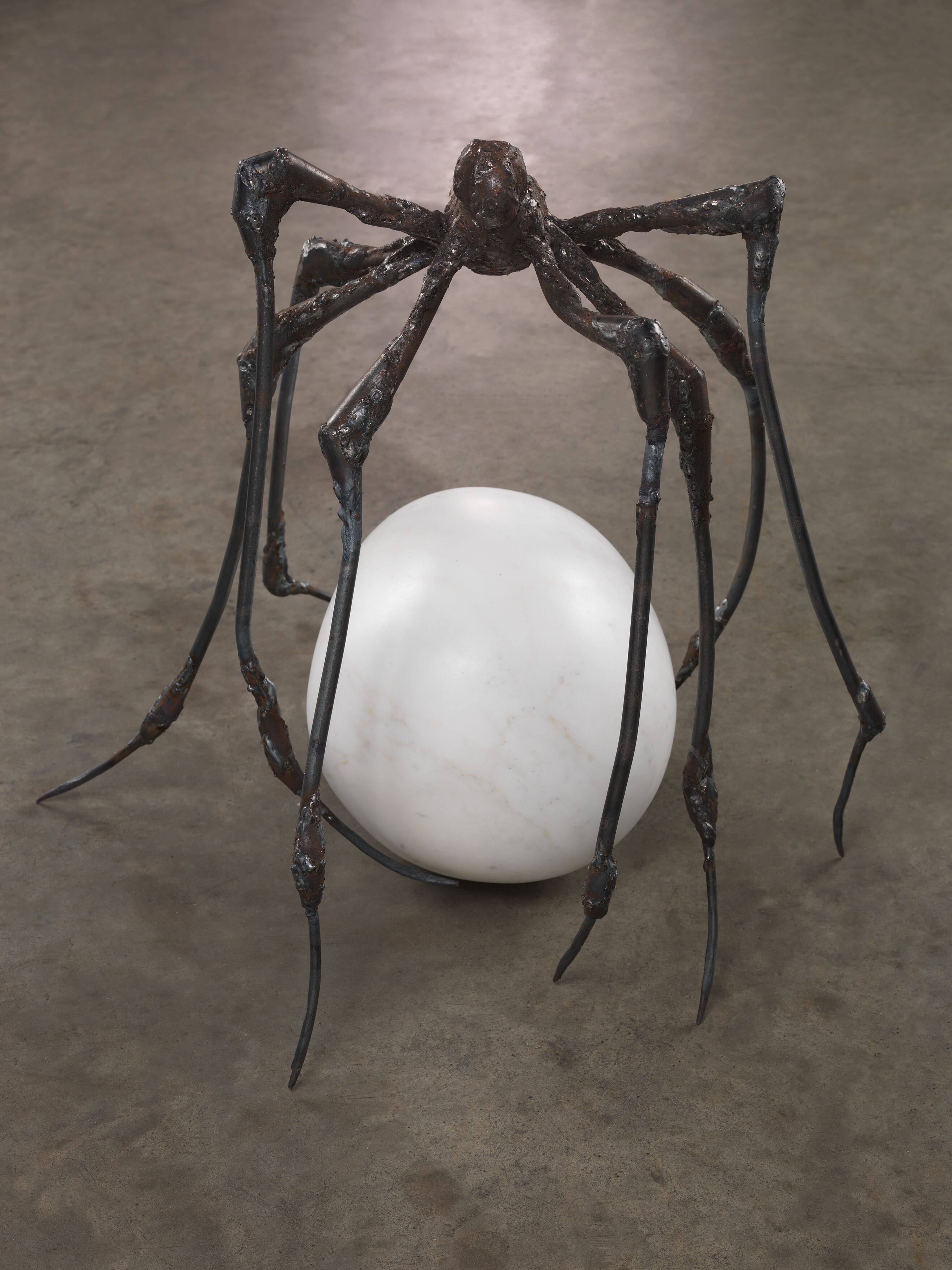 Spider (2000) is one of Louise Bourgeois’ works on show at Hauser & Wirth’s “Louise Bourgeois: Soft Landscape” exhibition, in Central, Hong Kong. Photo: Christopher Burke