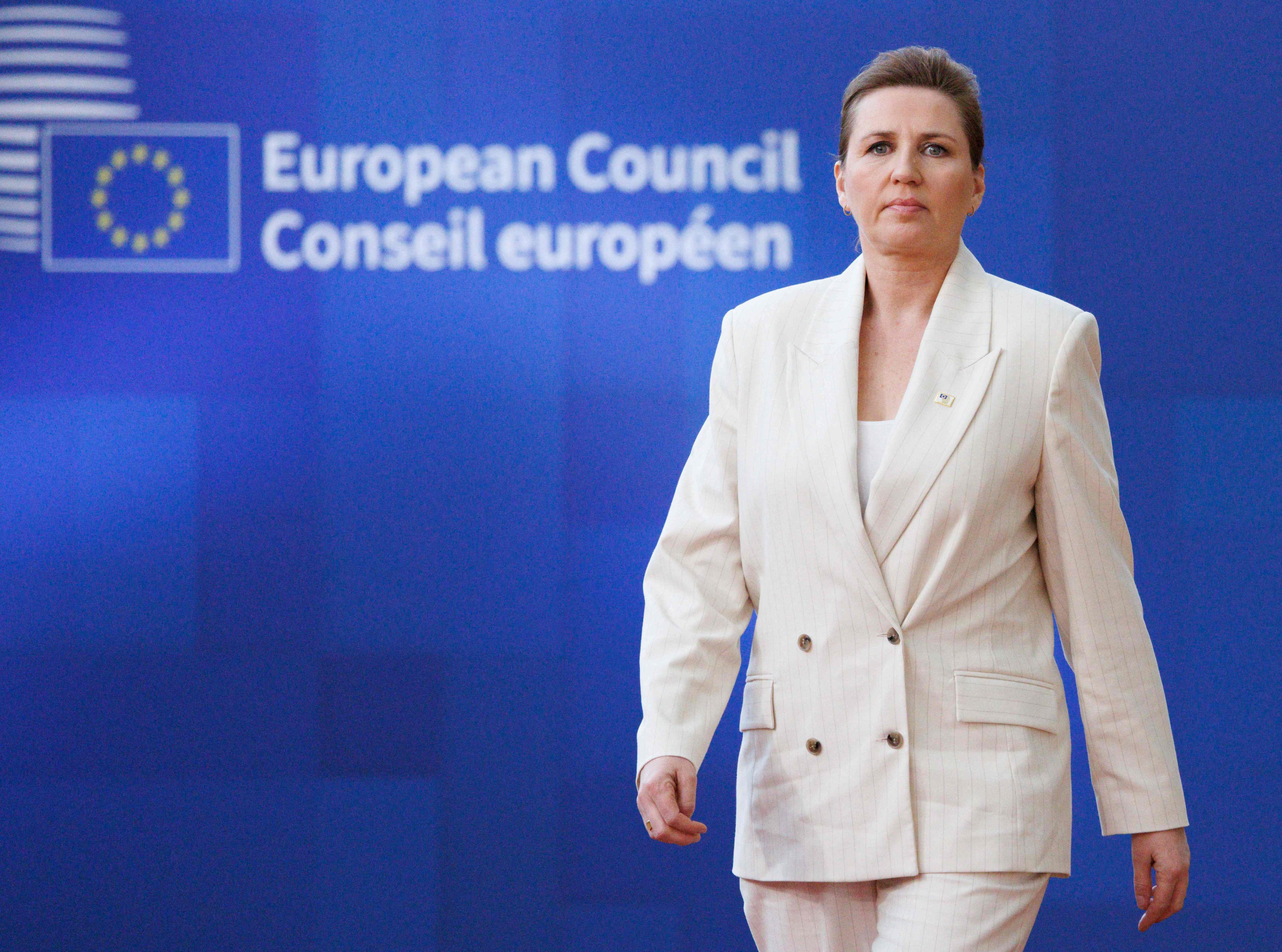 Denmark’s Prime Minister Mette Frederiksen. Photo: AFP