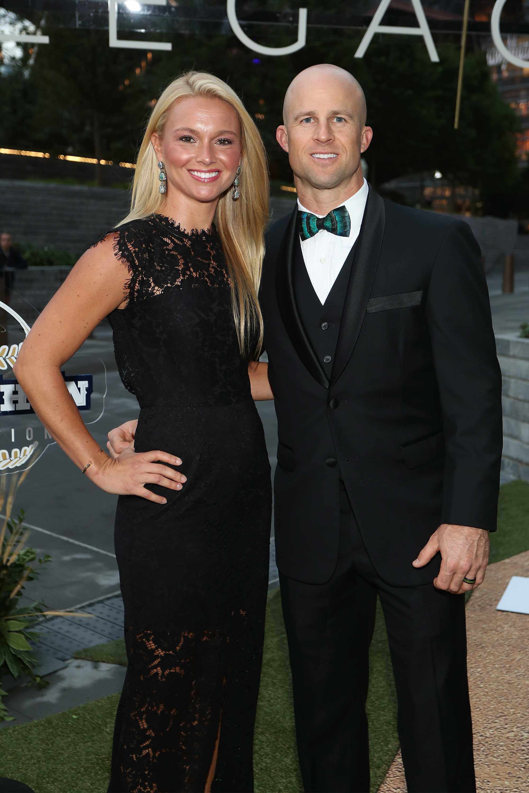 Jessica Clendenin and her former New York Yankees outfielder husband, Brett Gardner. Photo: Getty Images