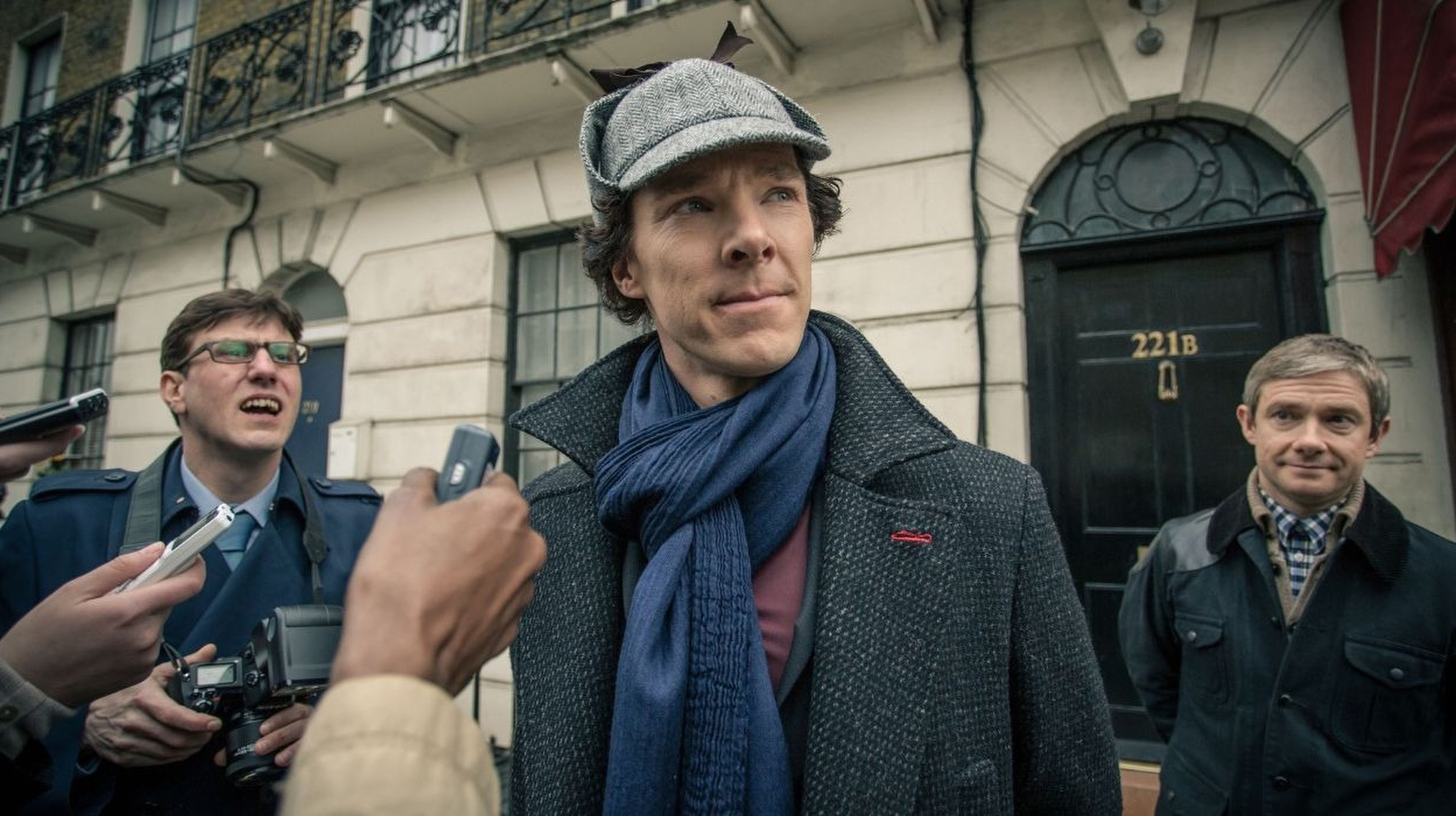 Even the creator of Sherlock Holmes could fall prey to misinformation. Photo: BBC One