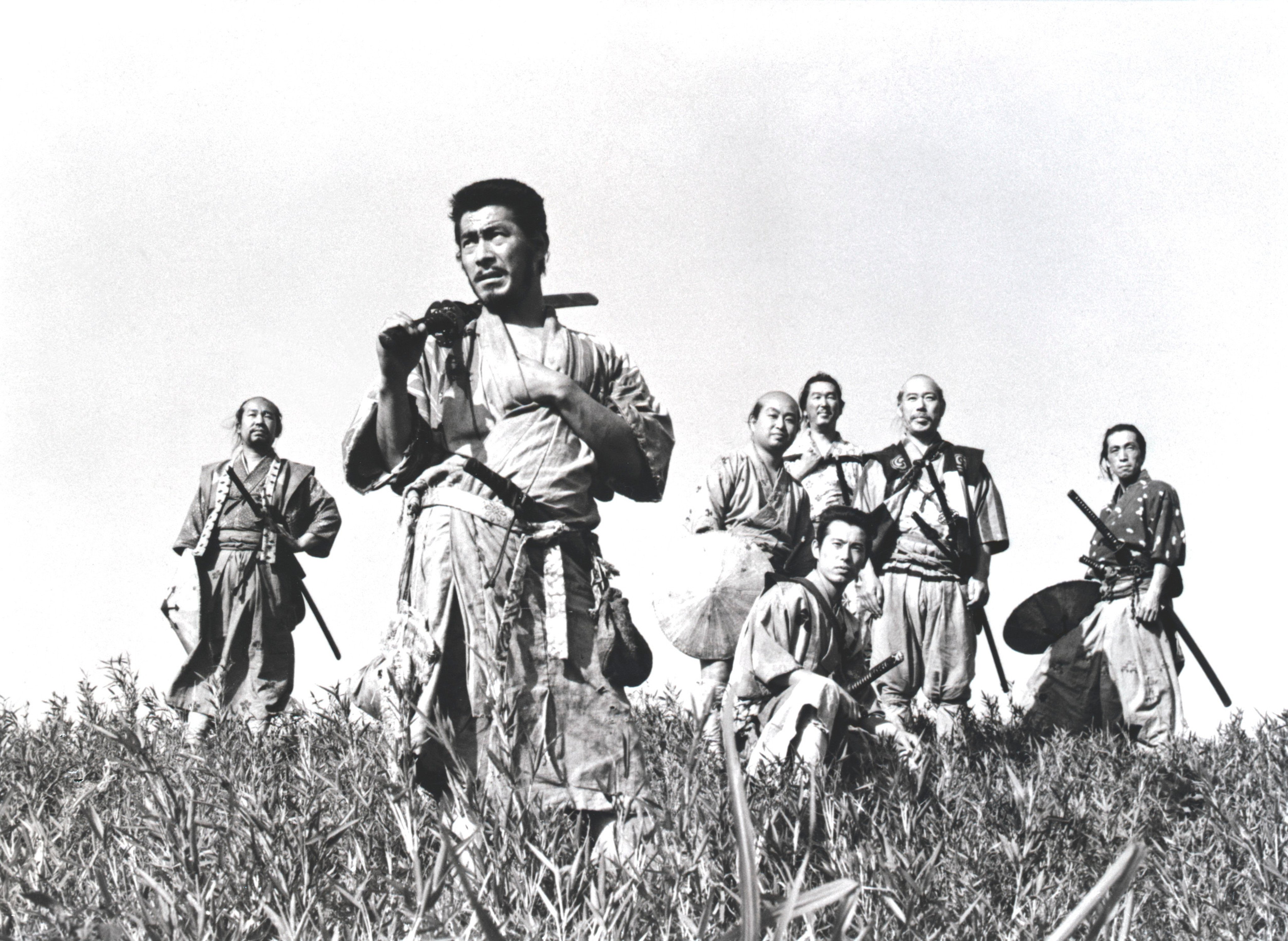Toshiro Mifune in a still from Akira Kurasawa’s epic Seven Samurai. Photo: courtesy Janus Films via AP