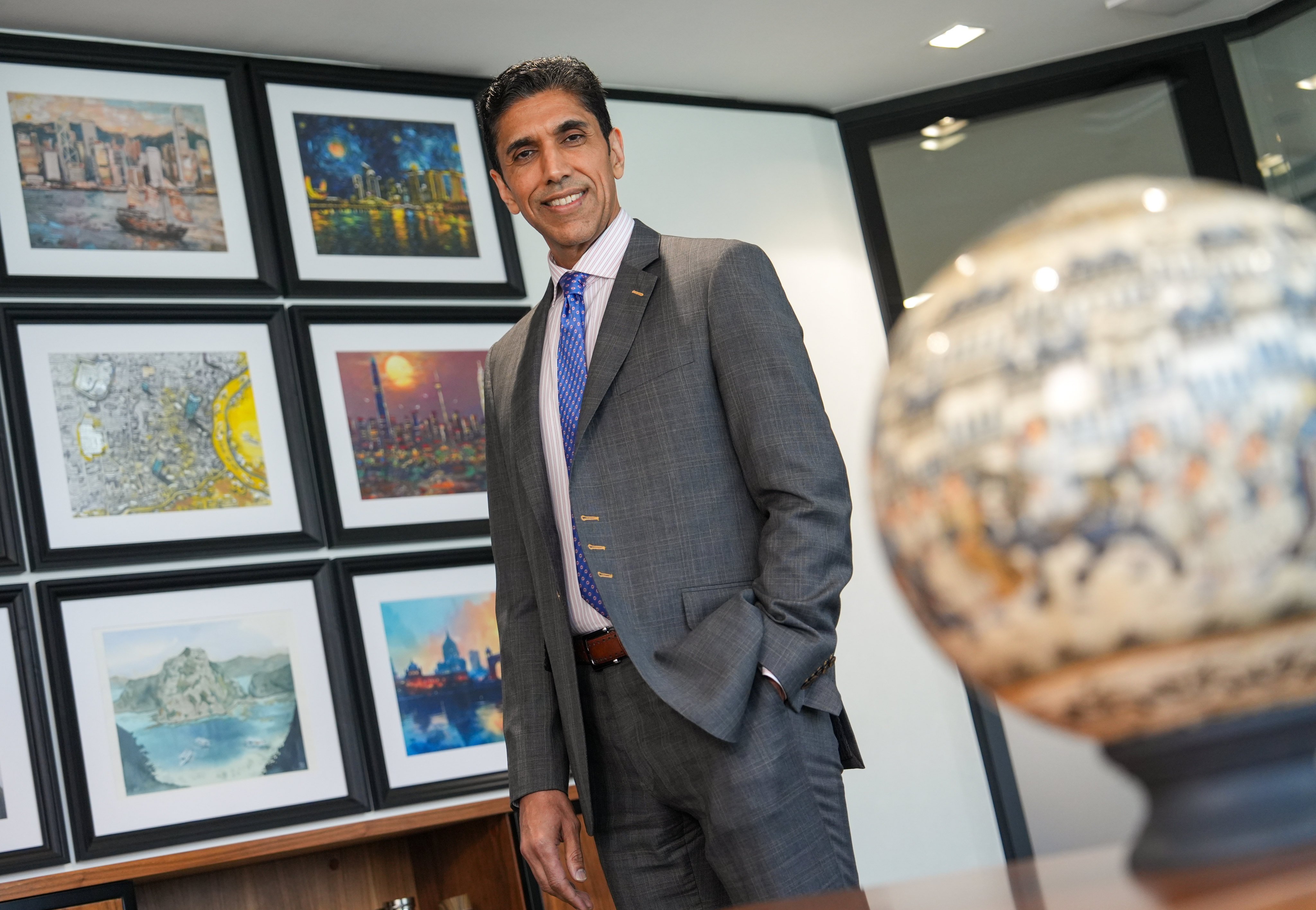 There is a big need to help high net-worth customers with inter-generational financial planning, inheritance or liquidity management, says Manjit Singh, President of Sun Life Asia. Photo: Sun Yeung