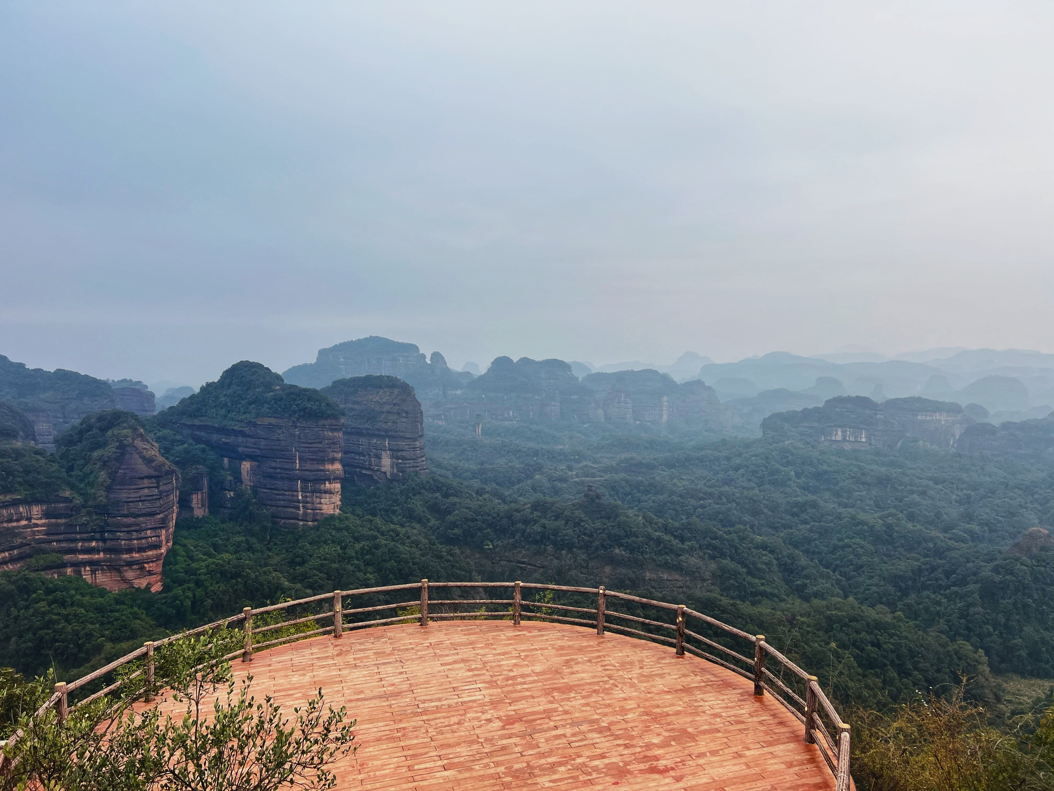 Geopark in Guangdong, southern China rewards hikers with panoramic