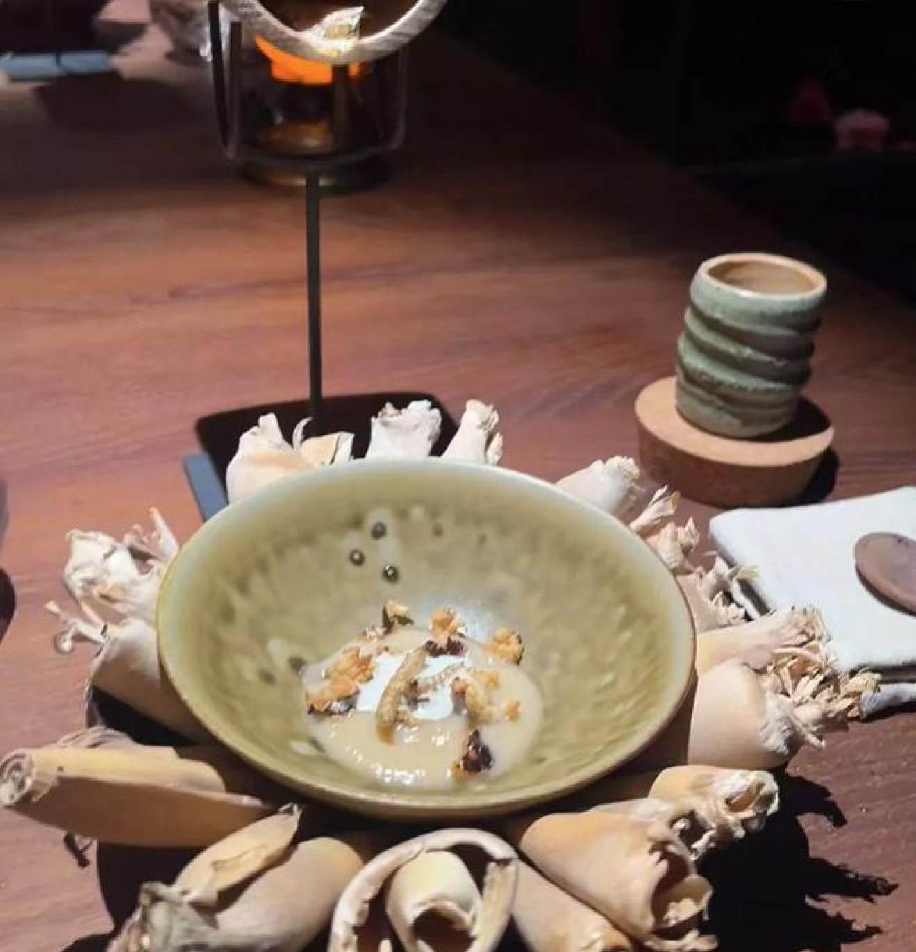 In addition to the elephant dung desserts, unconventional ingredients like insects are also featured in the menu. Photo: 163.com