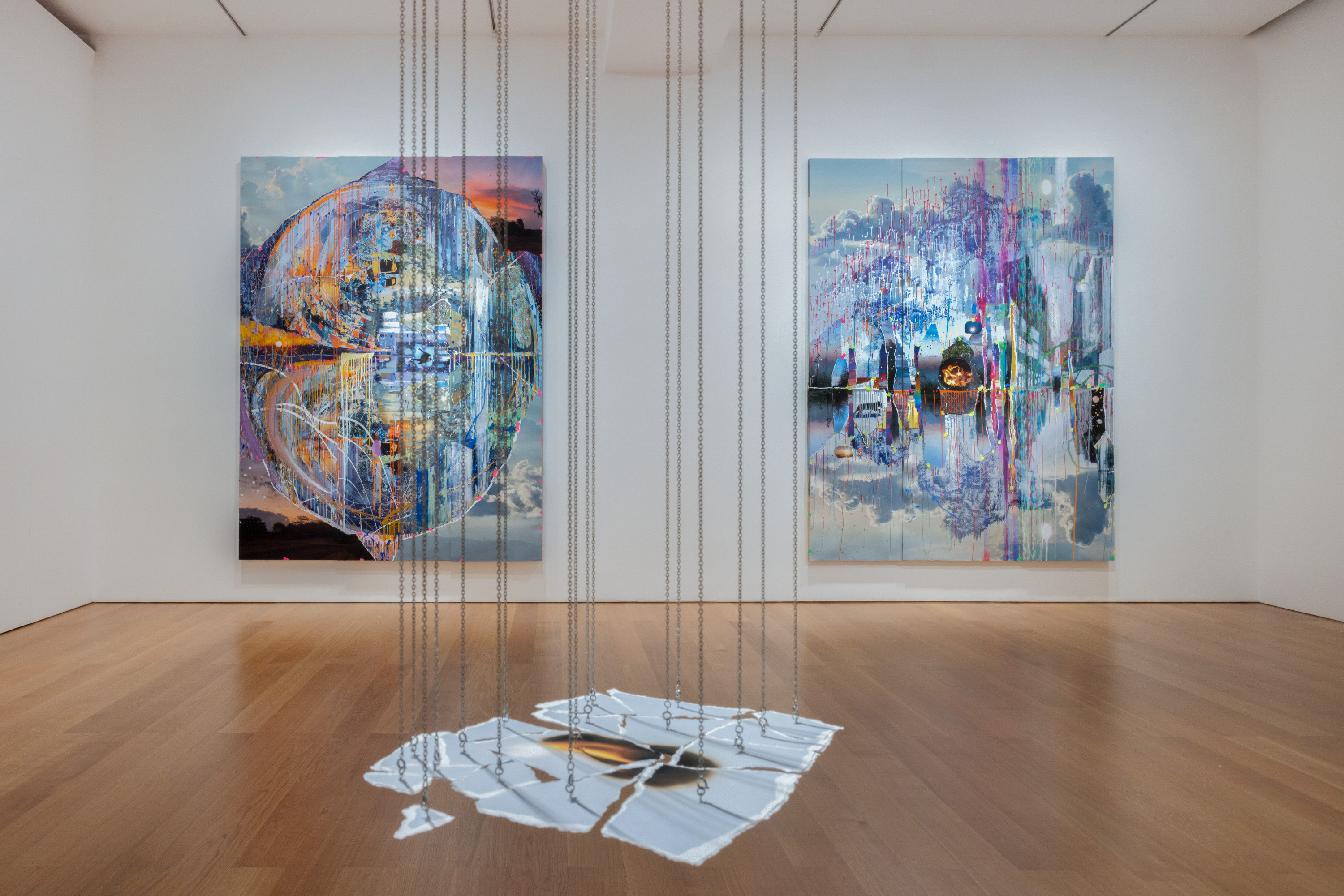 Installation view of Sarah Sze’s solo exhibition at Gagosian Hong Kong. Photo: Ringo Cheung/Gagosian