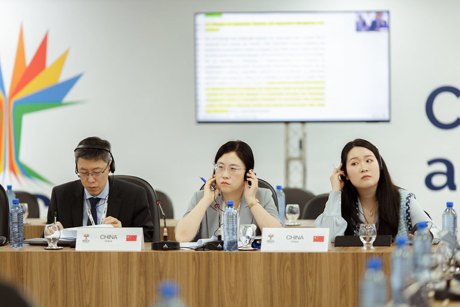 Members of China’s delegation attending the Brics agricultural working group in Brasilia on April 15. Photo: Handout Members of China’s delegation attending the Brics agricultural working group in Brasilia on April 15. Photo: Handout