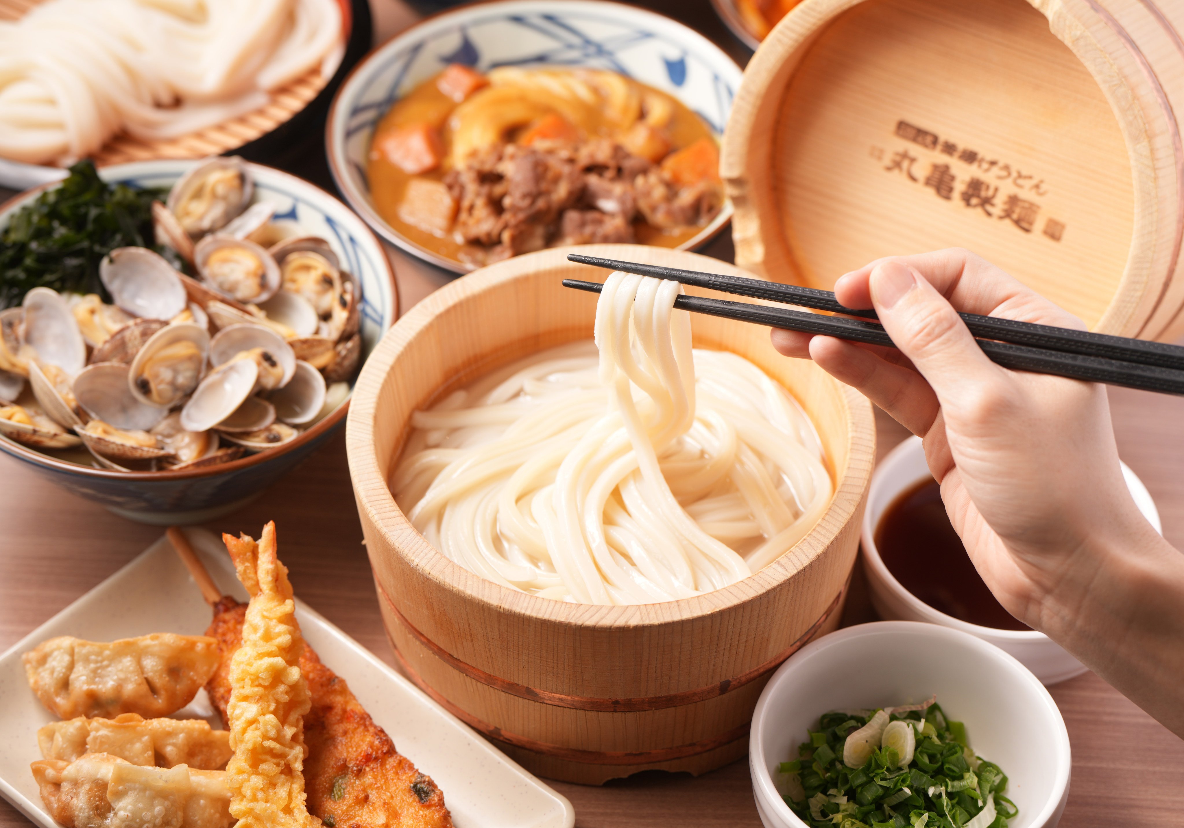 Savour fresh udon courtesy of Japanese noodle chain Marugame Udon’s latest Hong Kong location in Sha Tin. Photo: Marugame Udon