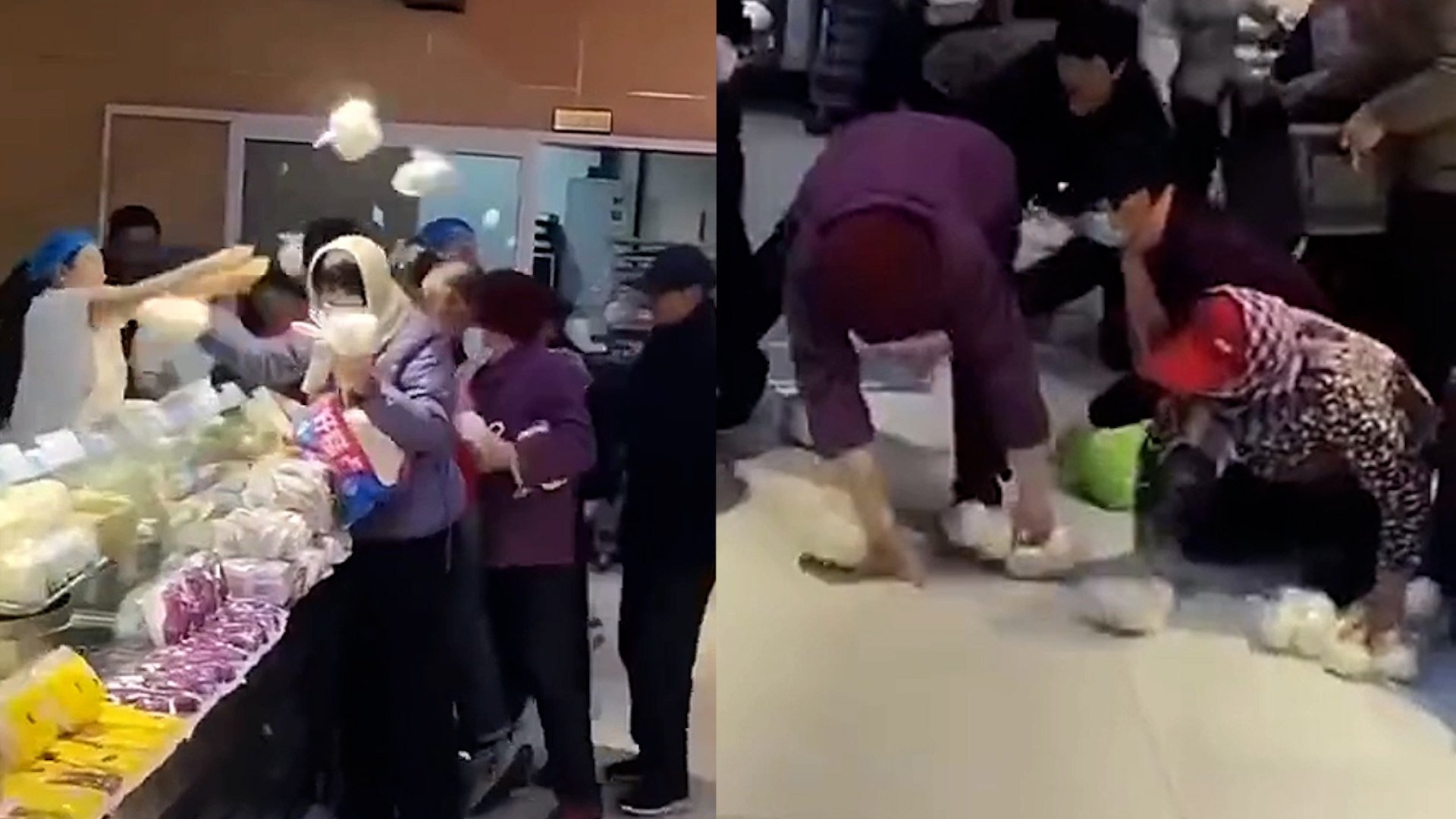 Steamed bun sale sparks shopping frenzy at Chinese supermarket