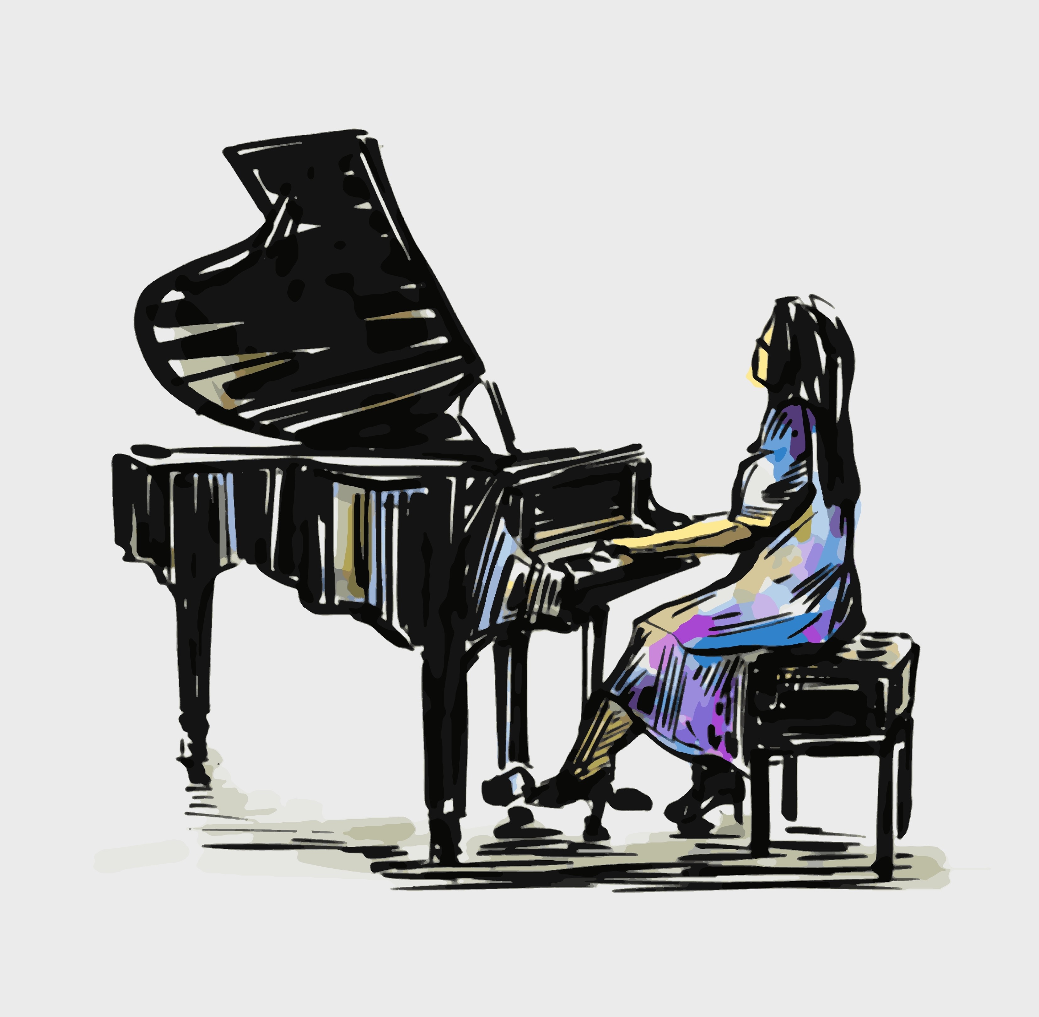 A girl dreams about playing the piano in Maya Leung’s story. Photo: Shutterstock