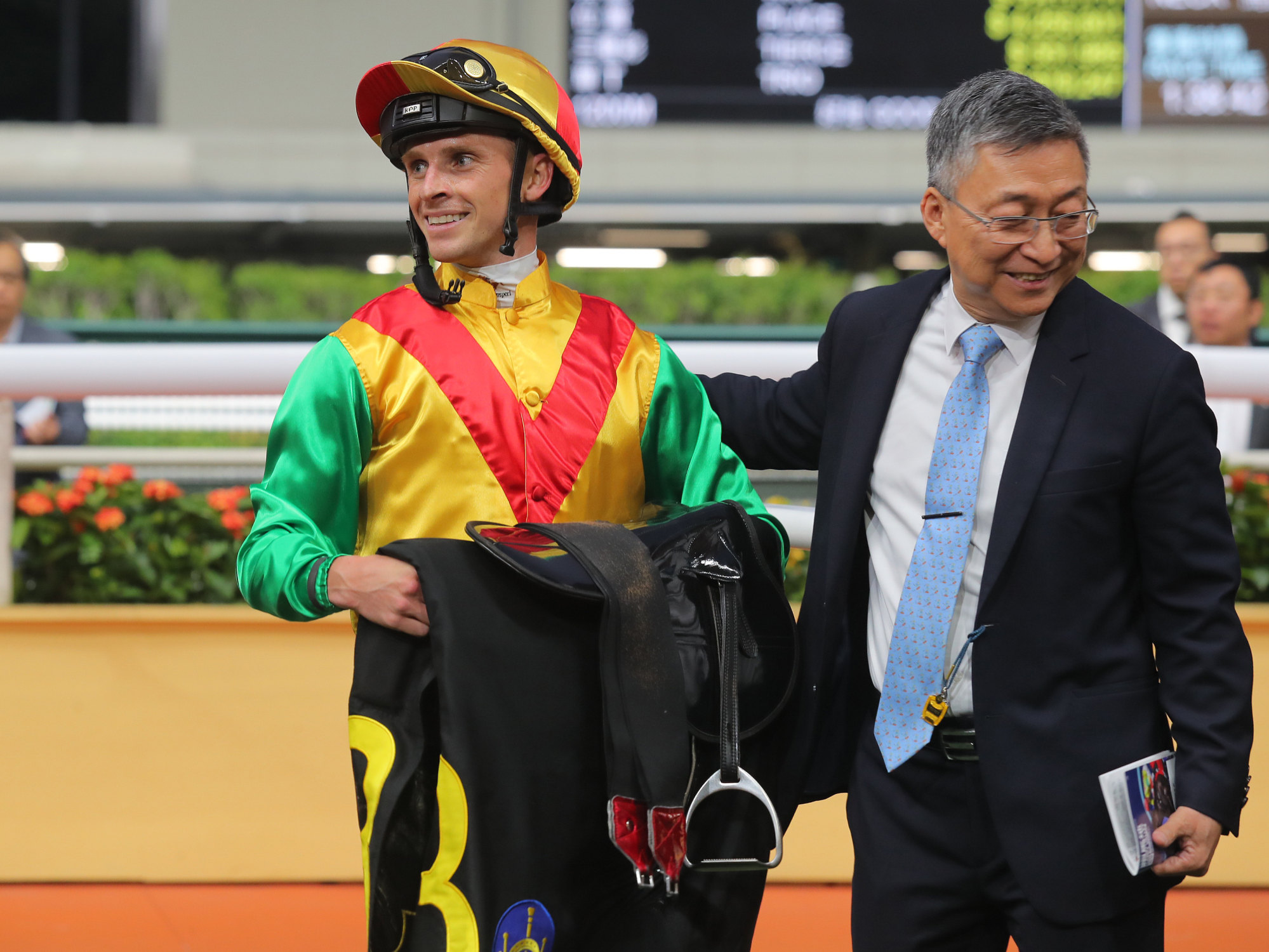 Jockey Lyle Hewitson and trainer Francis Lui combine again on Sunday with Steps Ahead.