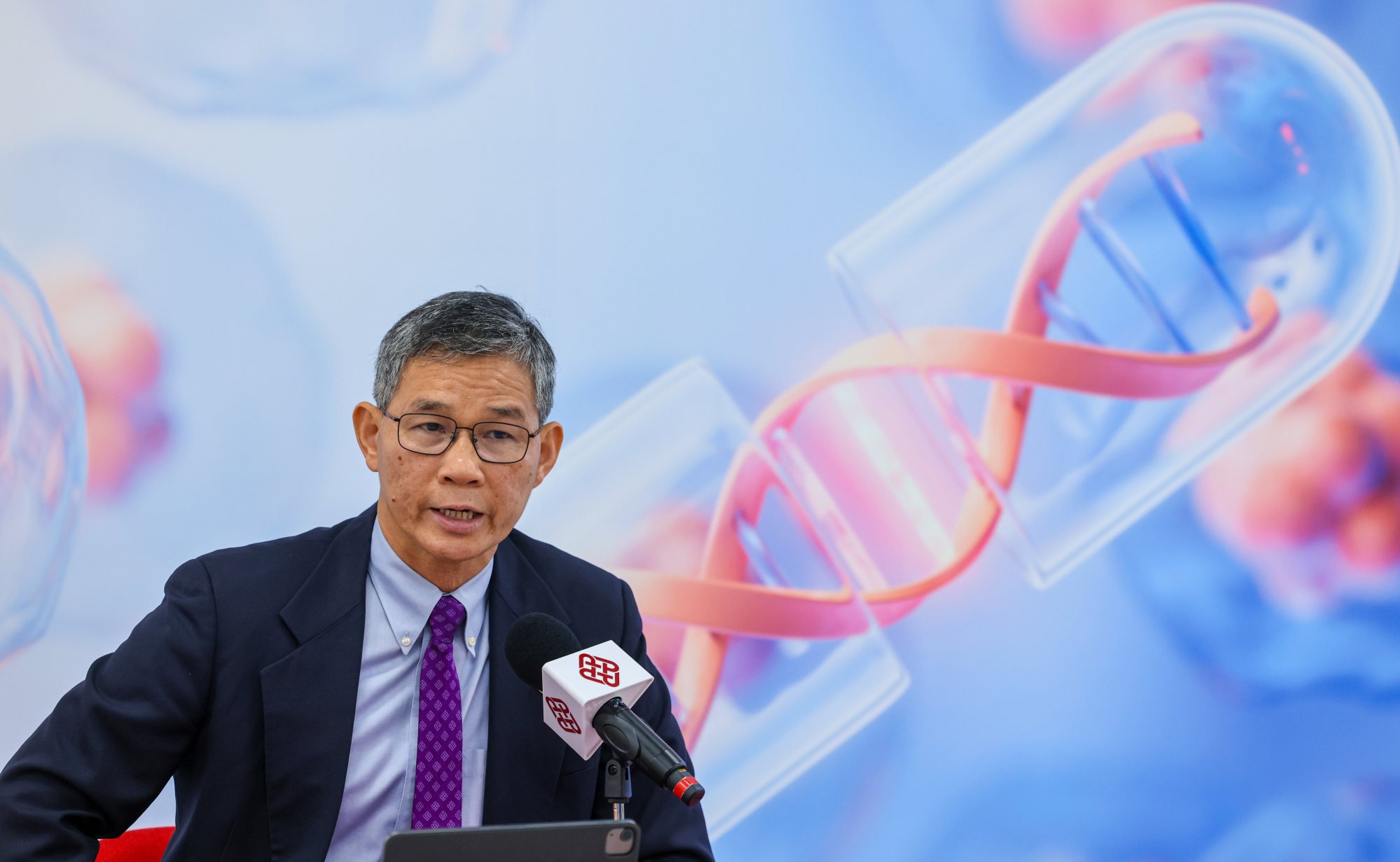 Professor Larry Chow has said the facility’s immediate focus will be on developing effective treatments for spinal cord injuries. Photo: Nora Tam Professor Larry Chow has said the facility’s immediate focus will be on developing effective treatments for spinal cord injuries. Photo: Nora Tam