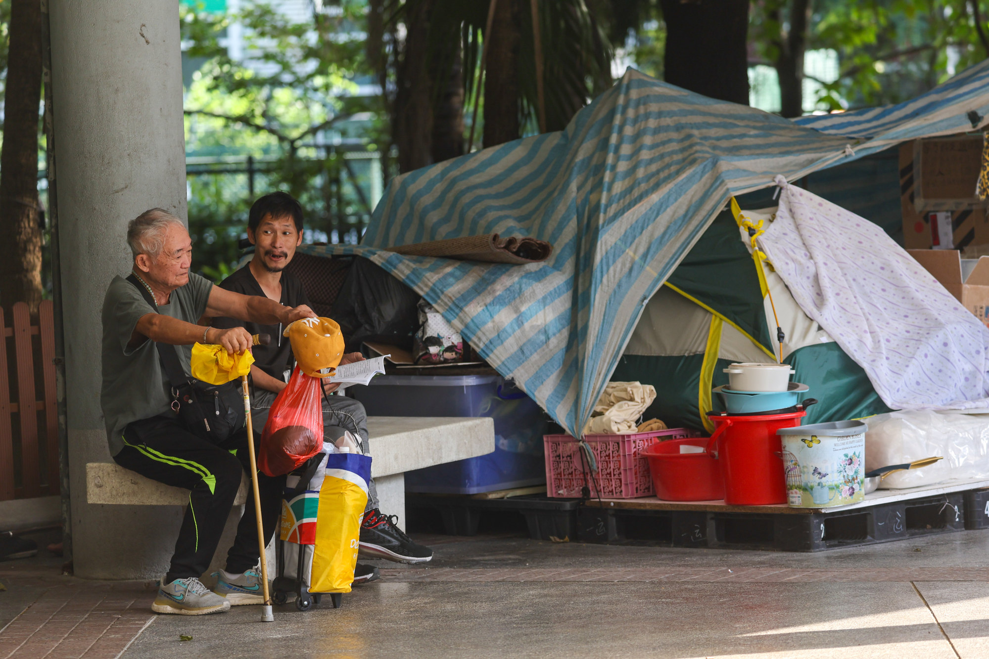 SoCO’s Ng Wai-tung said some homeless were reluctant to move into temporary flats because their social networks were in the city centre. Photo: Edmond So SoCO’s Ng Wai-tung said some homeless were reluctant to move into temporary flats because their social networks were in the city centre. Photo: Edmond So