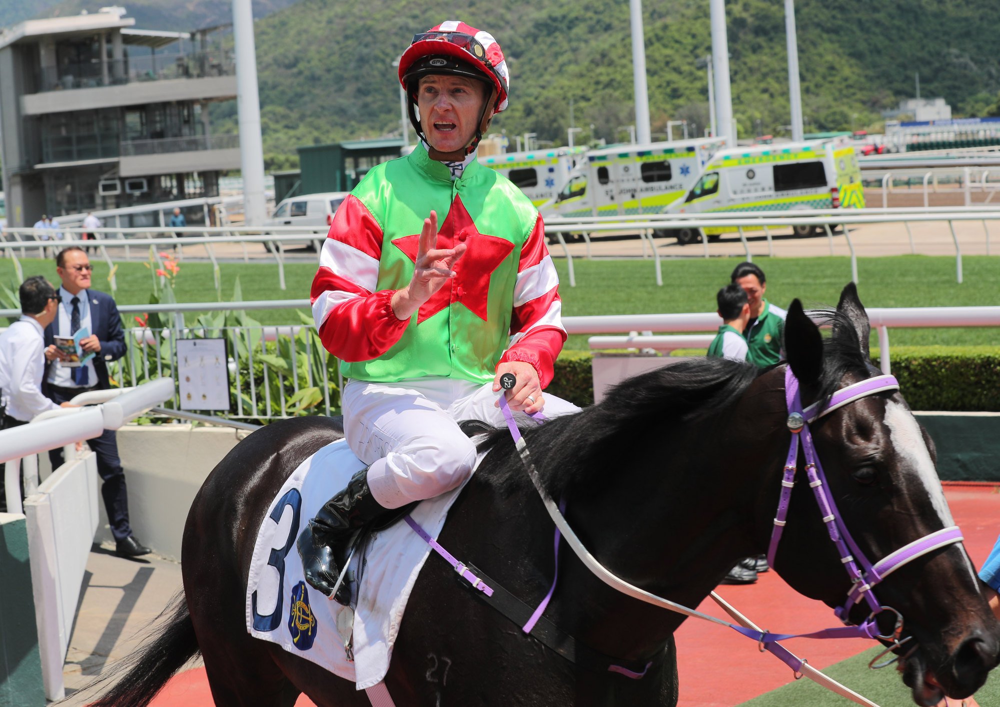 Champion jockey Zac Purton will team up with El Vencedor in the QE II Cup.