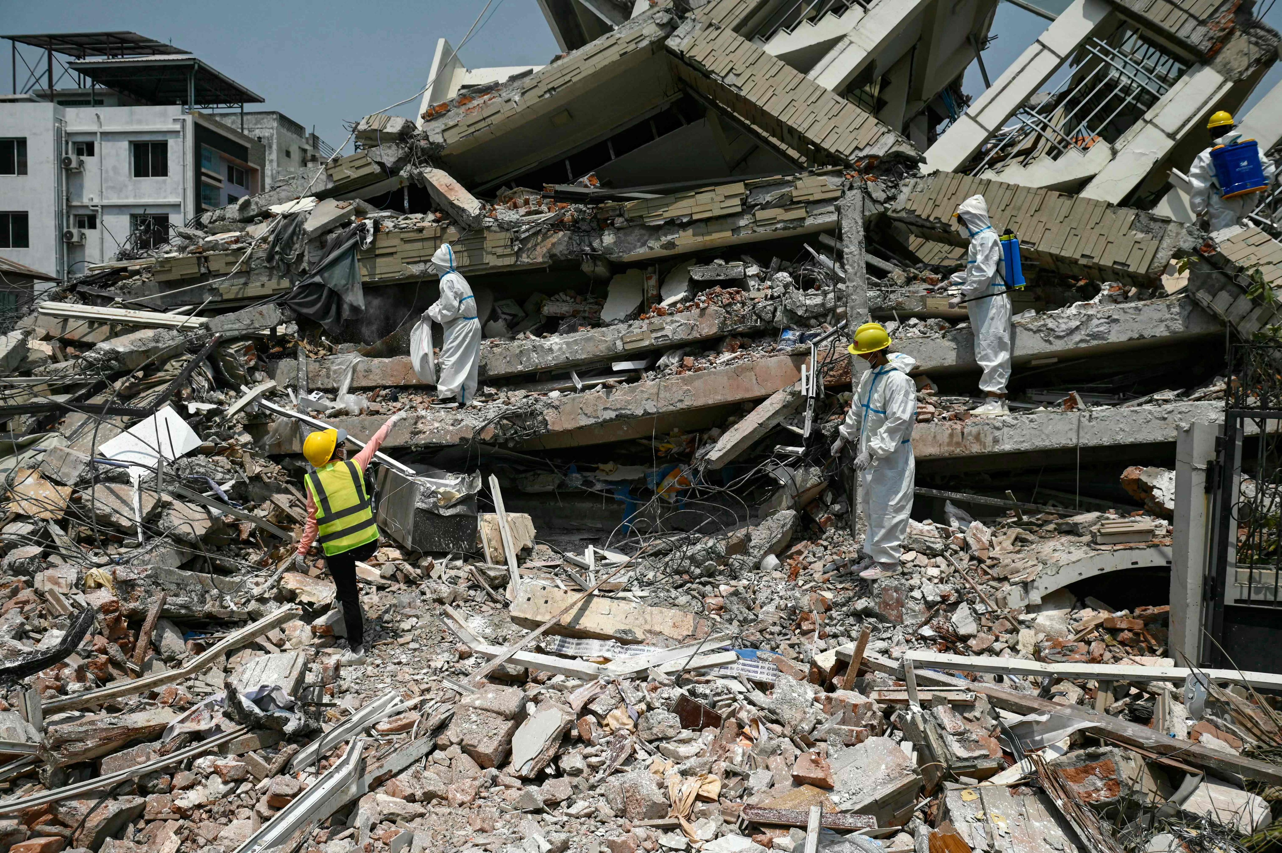 Myanmar’s recent earthquake, potentially the largest in decades, highlights the vulnerability of the country’s infrastructure. Photo: AFP
