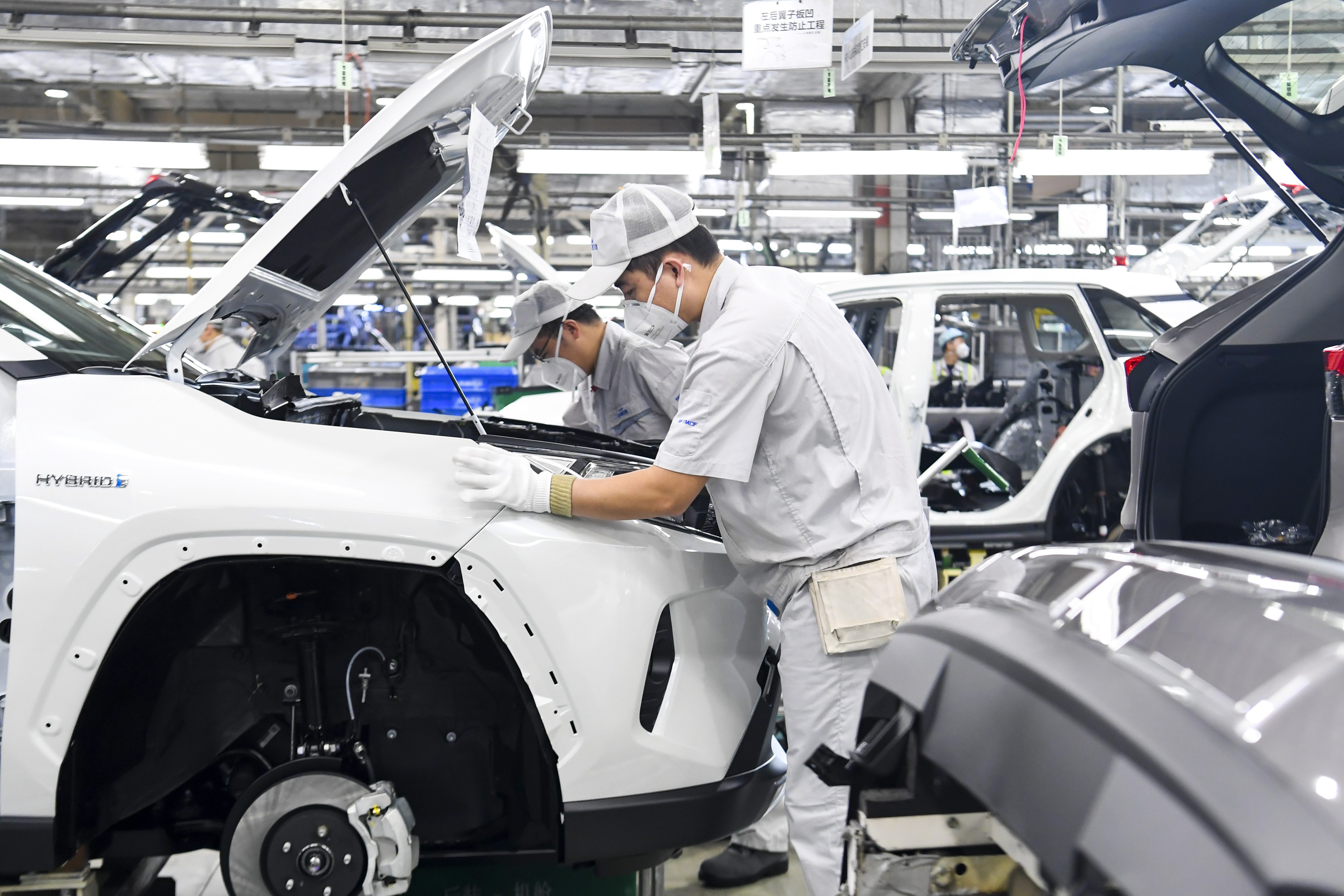 Japanese auto giant Toyota, which has been making vehicles in China for decades, will build a US$2 billion plant for electric vehicles in Shanghai. Photo: Getty Images
