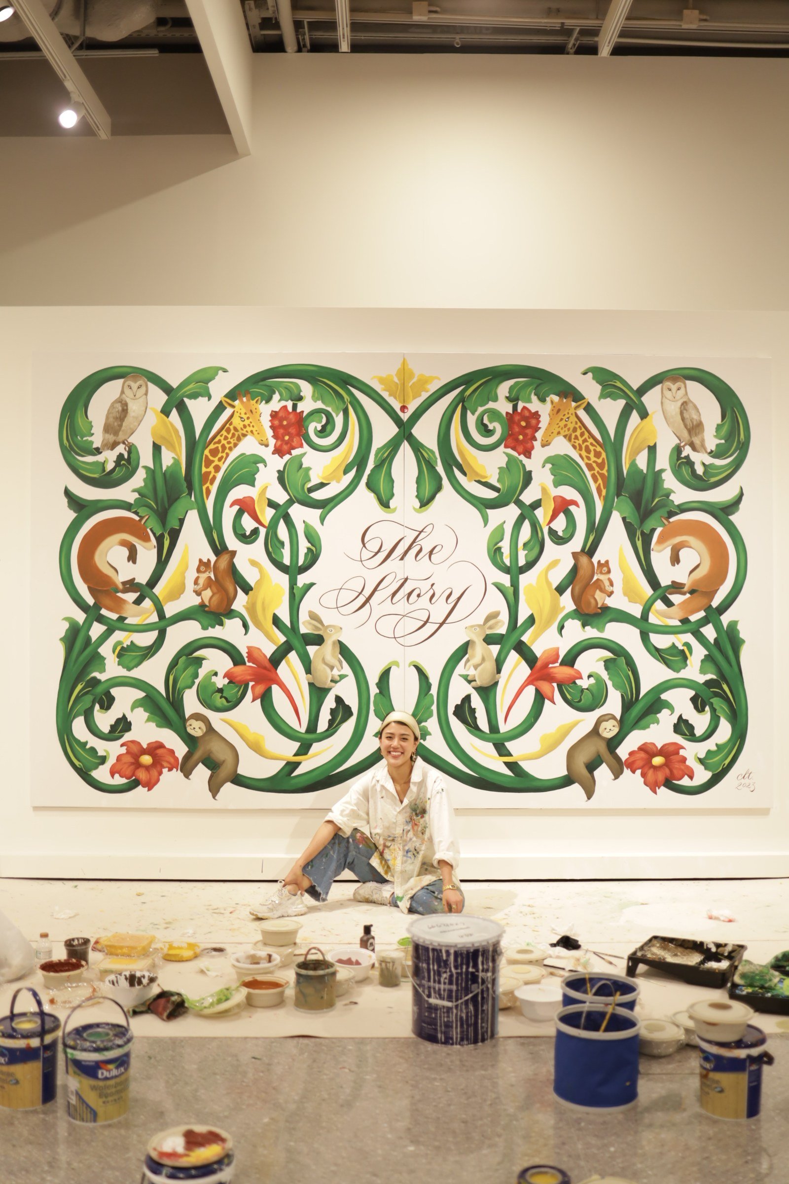 Hong Kong artists share their tips on calligraphy with Style – including Samantha Cheung, a self-taught calligrapher and mural artist. Photo: Handout